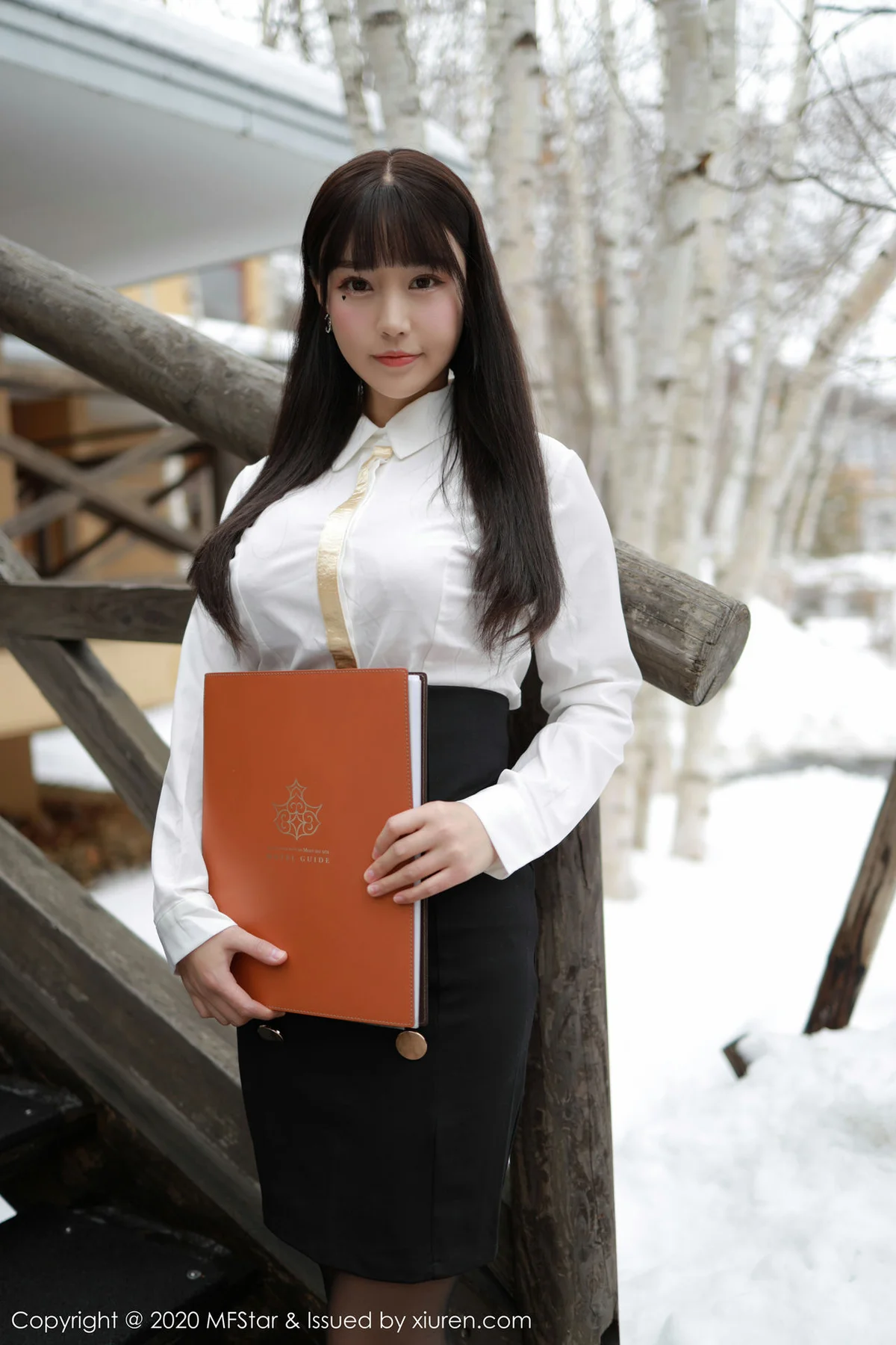 MFStar 模范学院 Vol.267 酒店客房经理 朱可儿Flower 日本北海... - 4