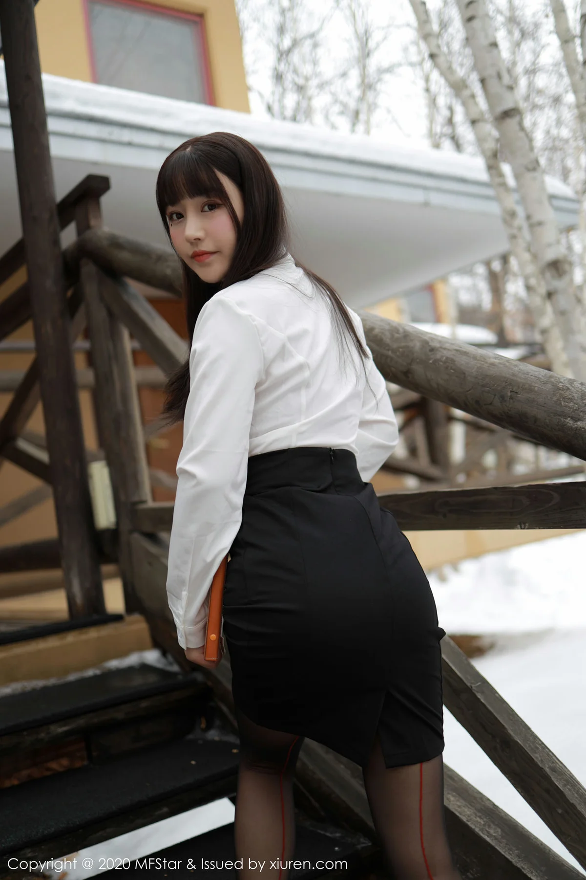 MFStar 模范学院 Vol.267 酒店客房经理 朱可儿Flower 日本北海... - 6