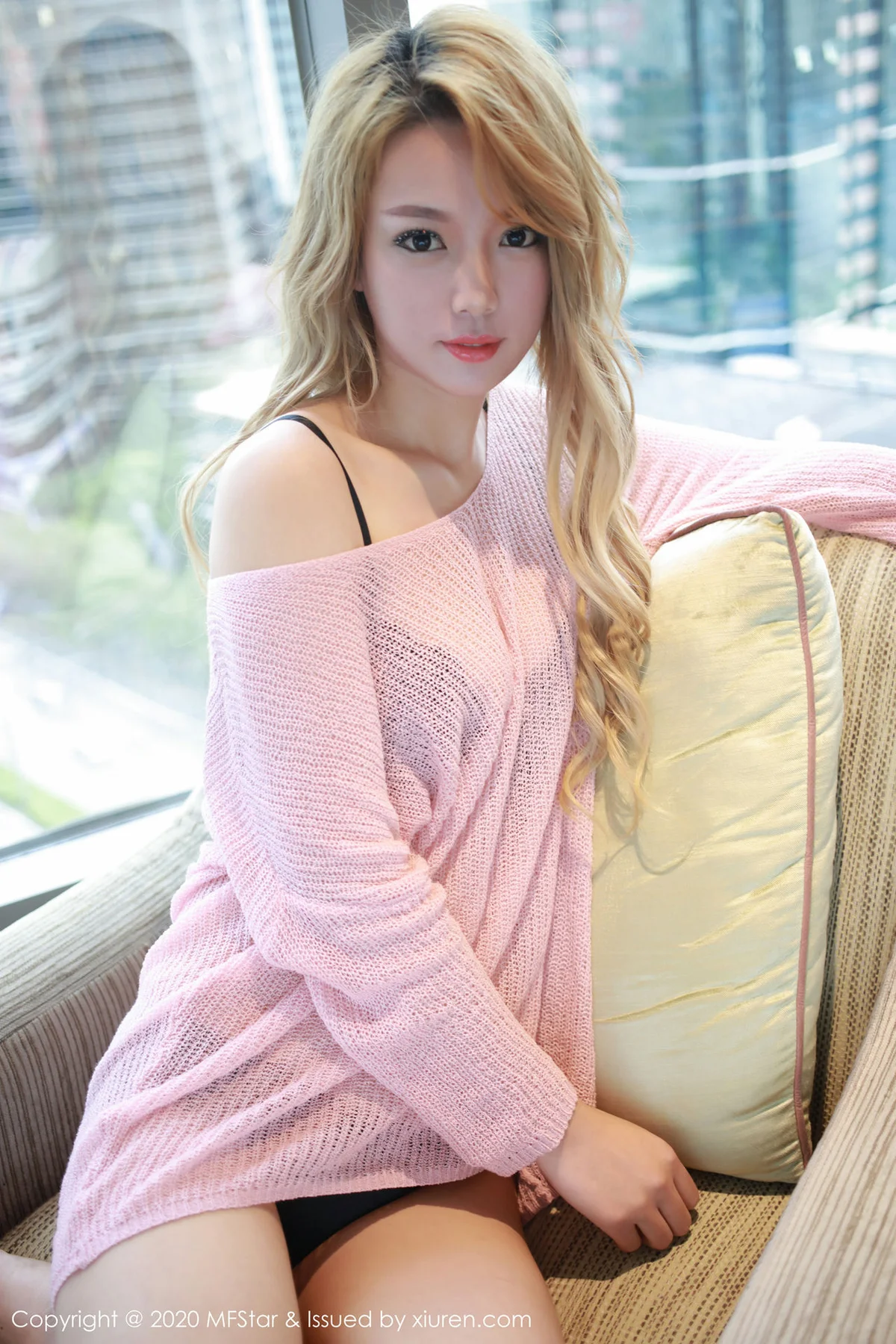 MFStar 模范学院 Vol.296 dodo 金发丝女郎新人模特首套写真 - 2