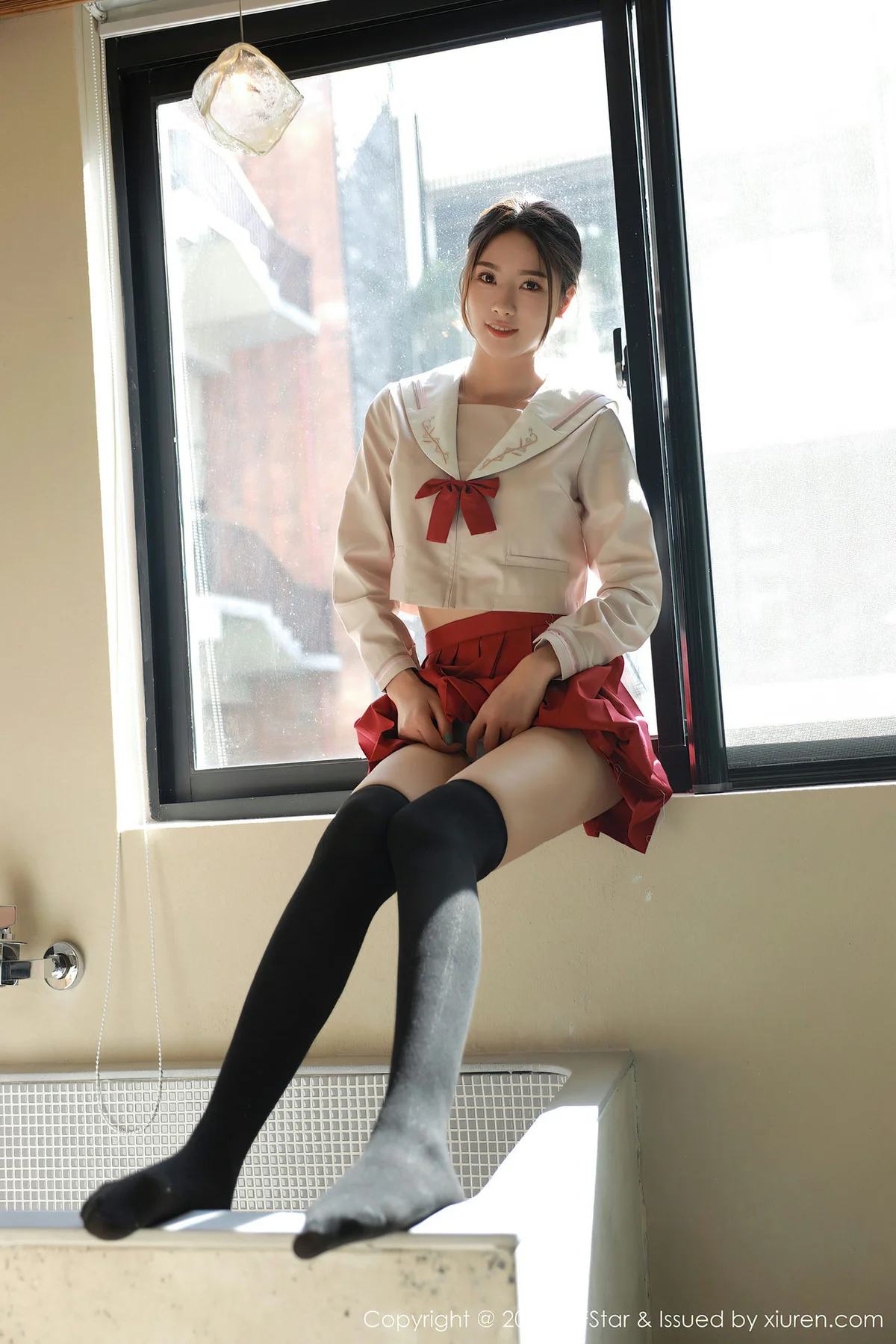 MFStar 模范学院 Vol.340  方子萱 青春jk制服清纯学妹 - 10