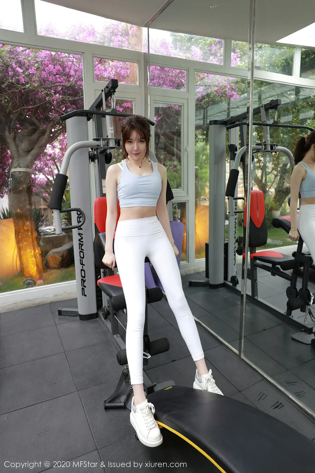 MFStar 模范学院 Vol.365  薛琪琪 健身美女 - 10