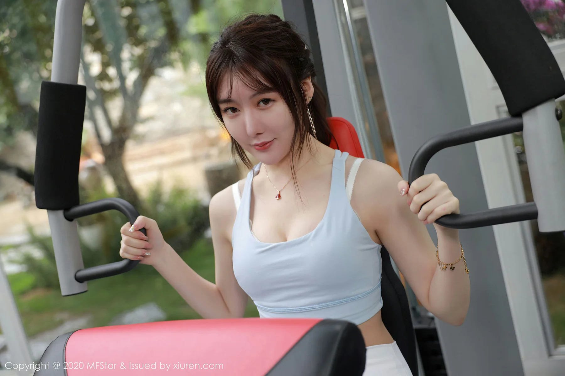 MFStar 模范学院 Vol.365  薛琪琪 健身美女 - 2