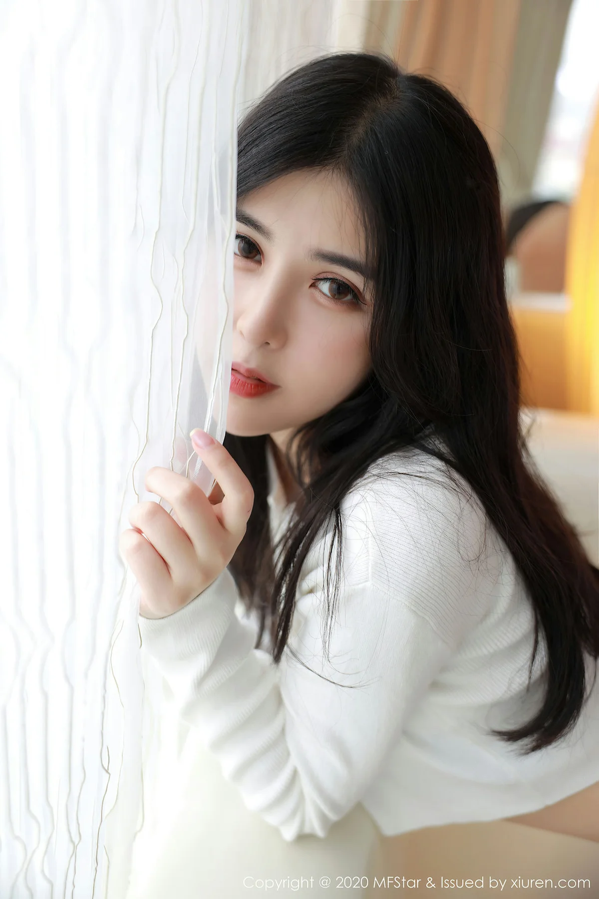 MFStar 模范学院 Vol.368  网袜黑丝  韩静安 首套美女 - 4