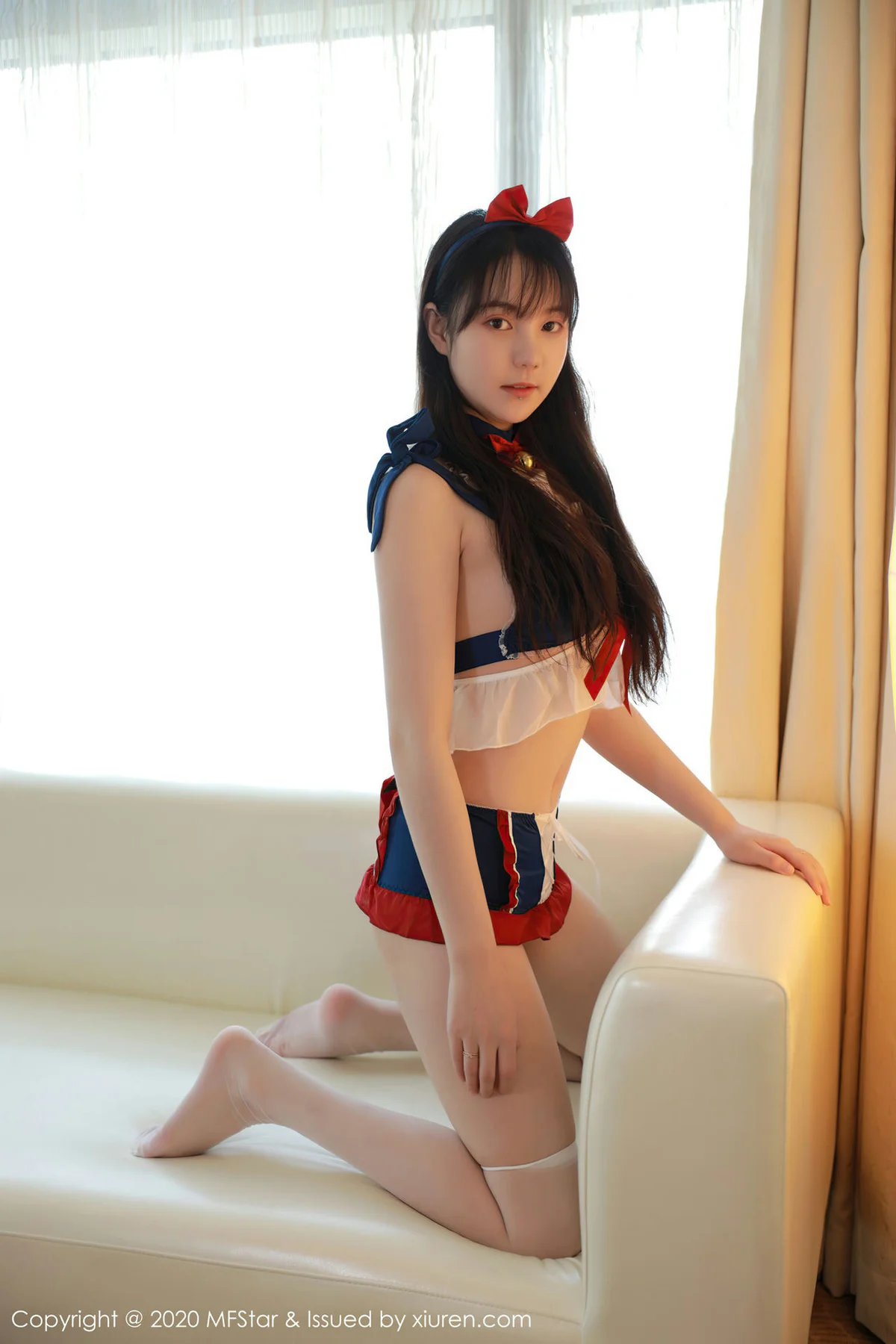 MFStar 模范学院 Vol.397  清甜可人玉体 揉揉肉肉 制服少女 - 7