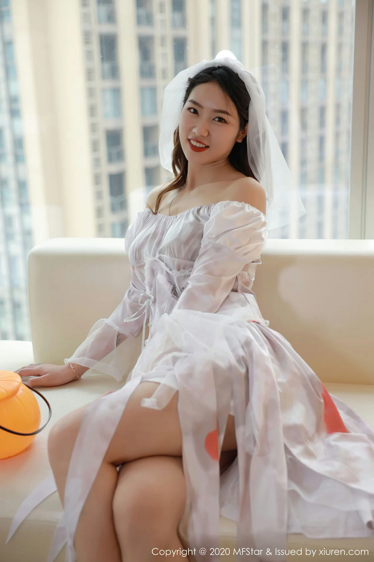 MFStar 模范学院 Vol.408 鬼娘服饰 方子萱 双重诱惑 - 6