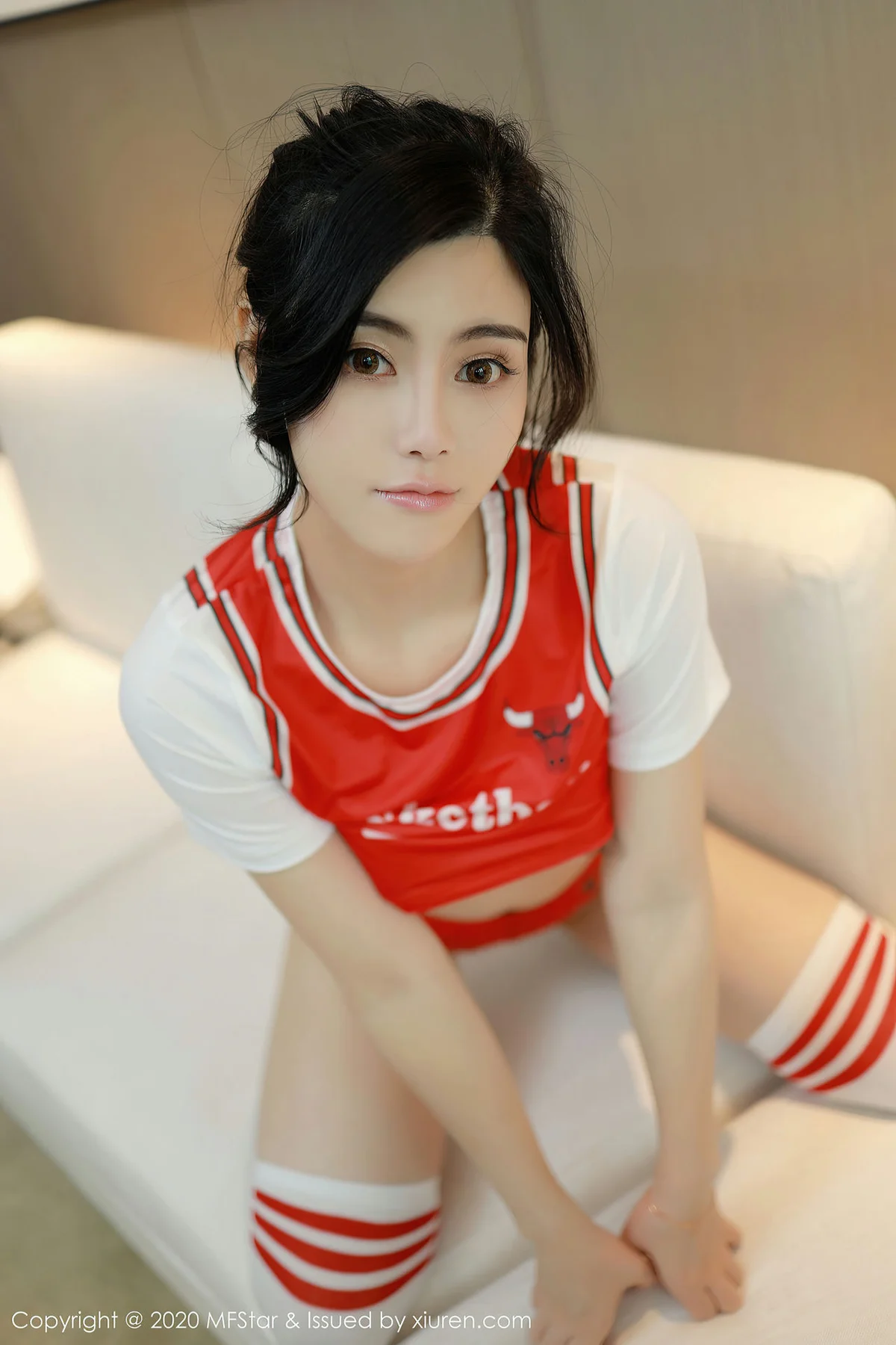 MFStar 模范学院 Vol.422  NBA篮球宝贝主题 白甜 - 8