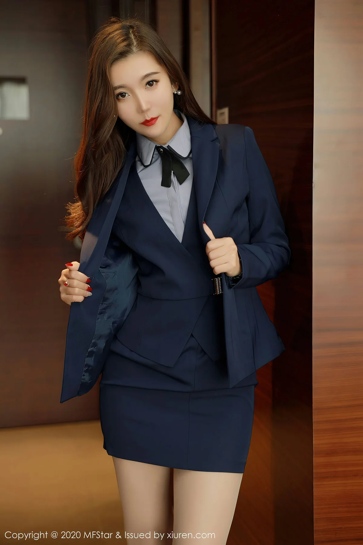 MFStar 模范学院 Vol.425  艾静香 新人模特高挑美女 - 8