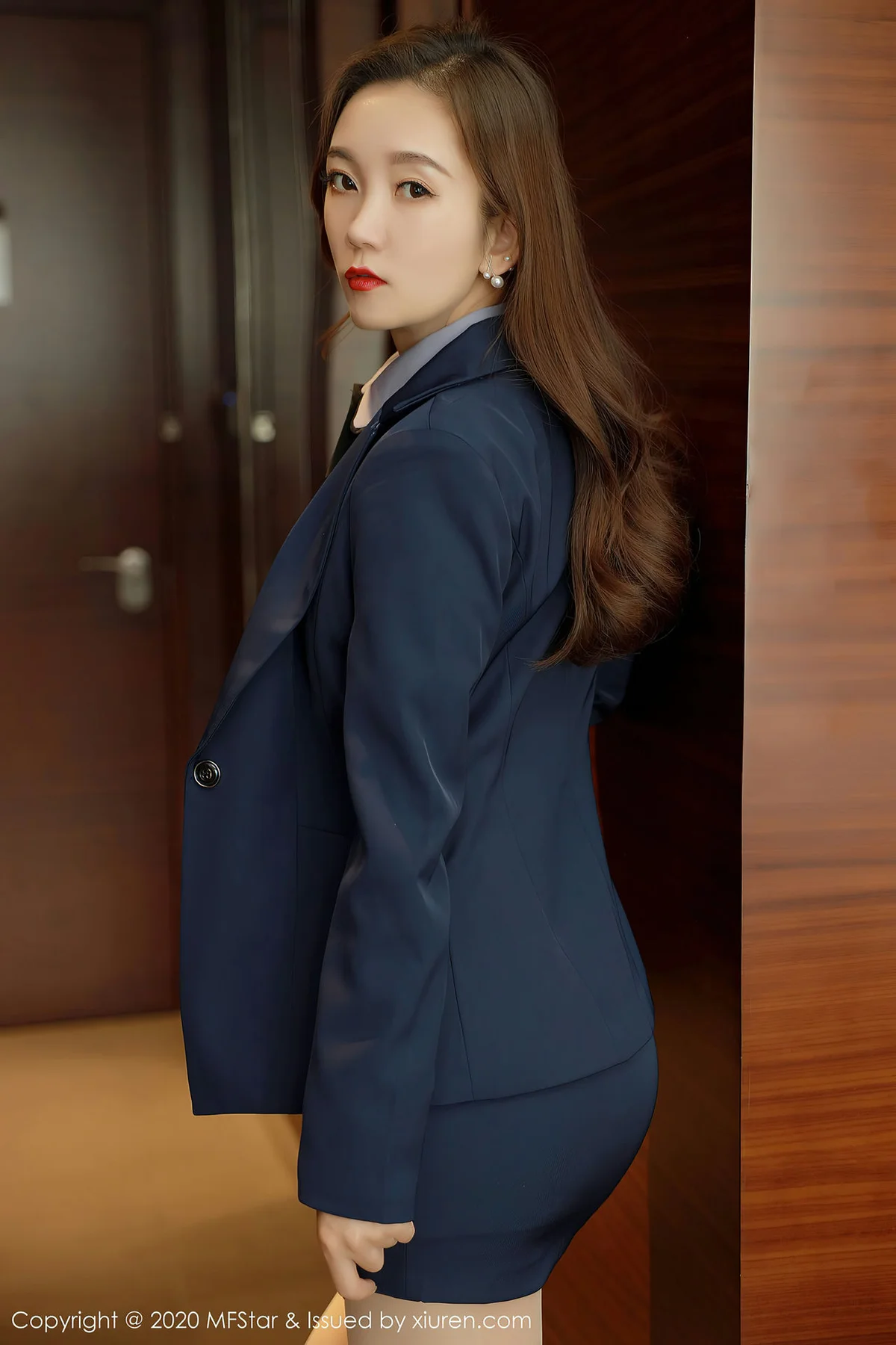 MFStar 模范学院 Vol.425  艾静香 新人模特高挑美女 - 9