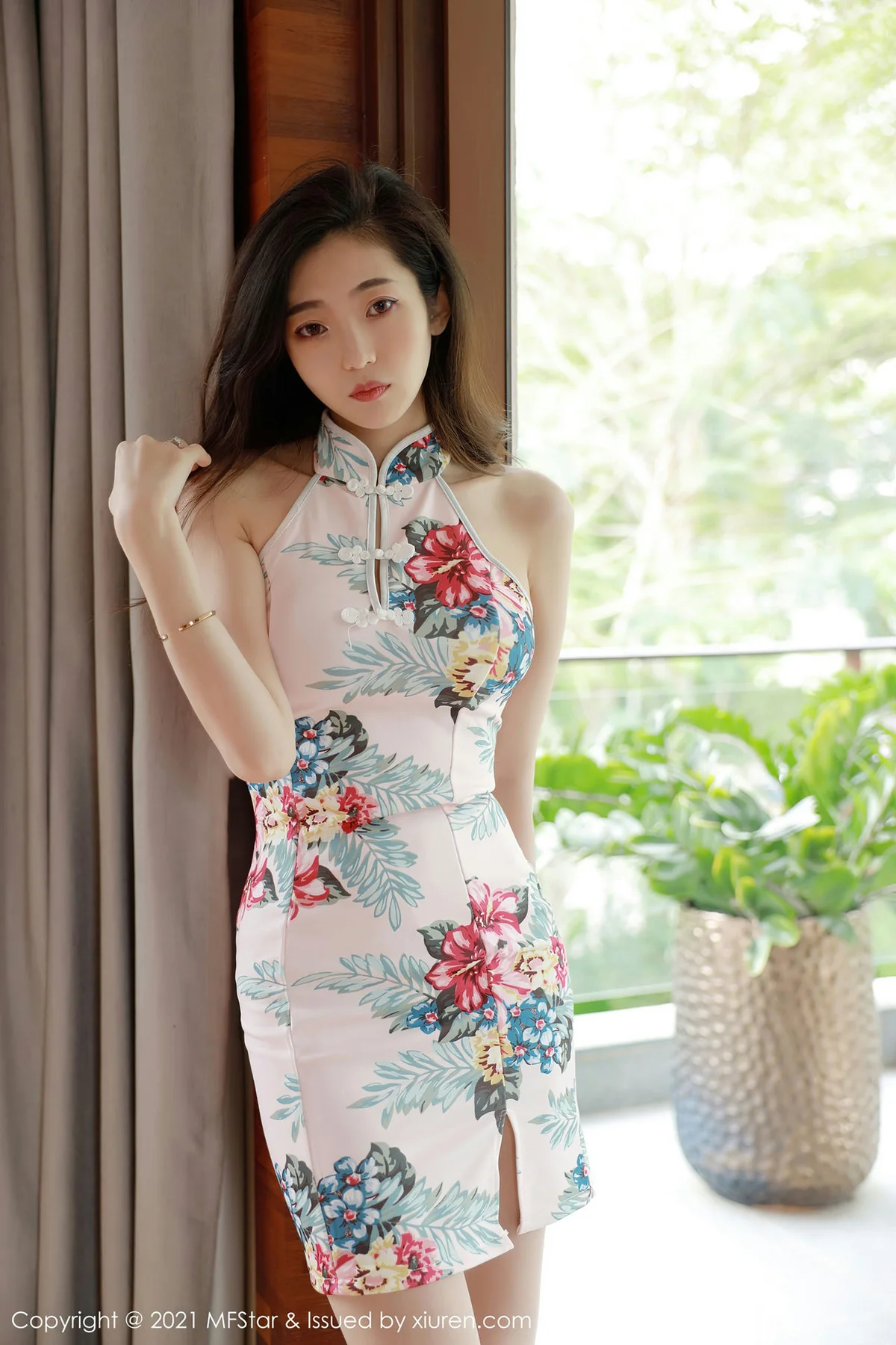 MFStar 模范学院 Vol.431 典雅旗袍 安琪yee - 5