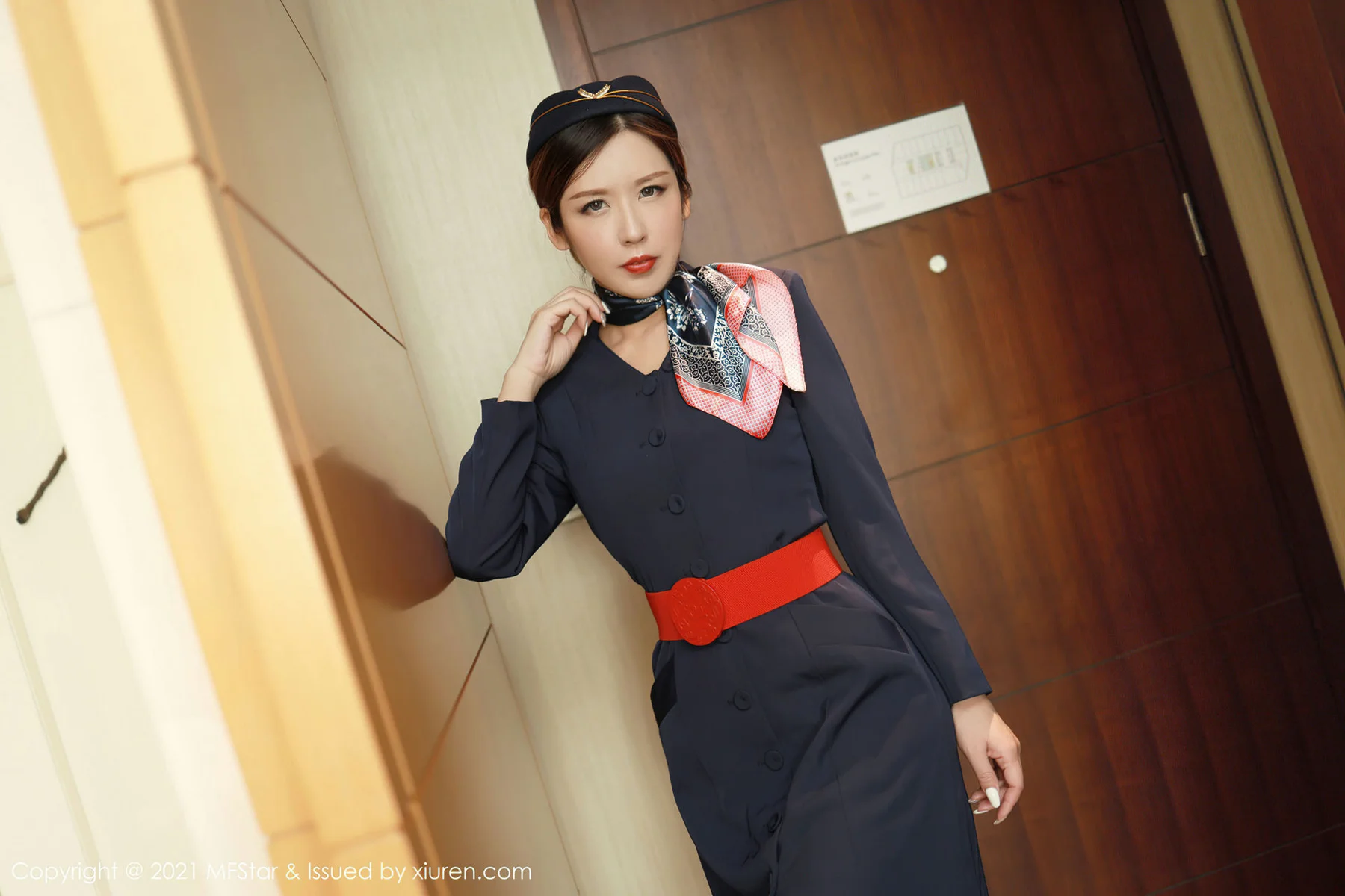 MFStar 模范学院 Vol.437  空乘职业制服 贵贵 - 2