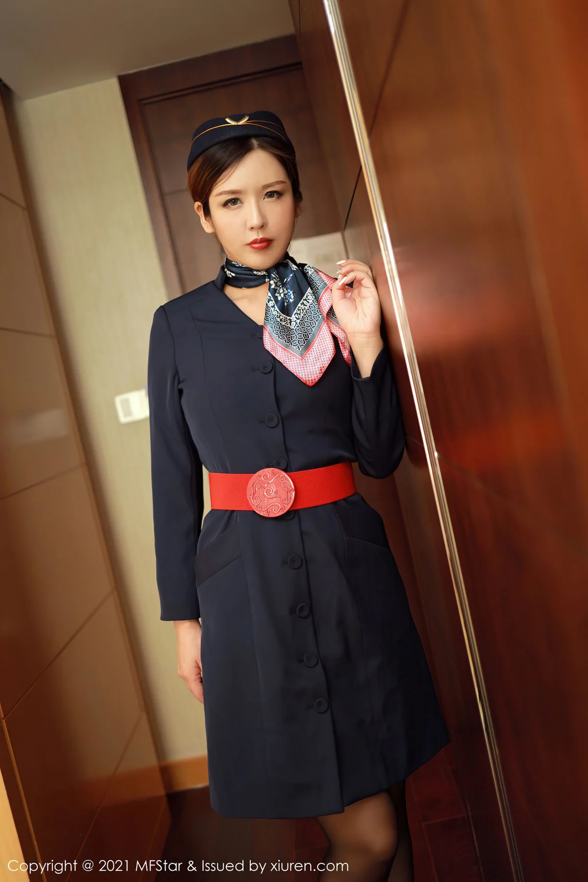 MFStar 模范学院 Vol.437  空乘职业制服 贵贵 - 5