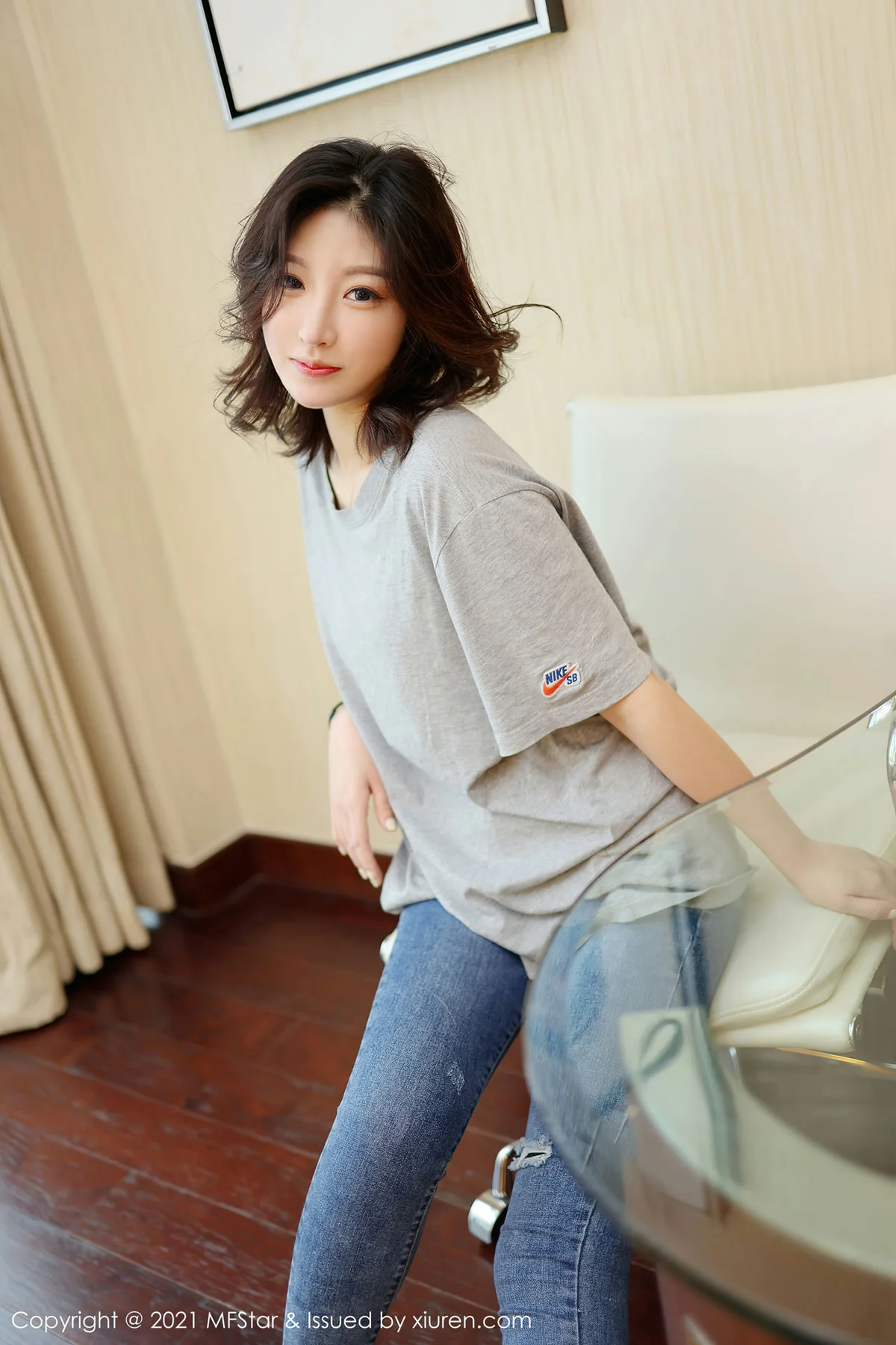 MFStar 模范学院 Vol.474  新人模特 人间荒糖 首套写真 - 1