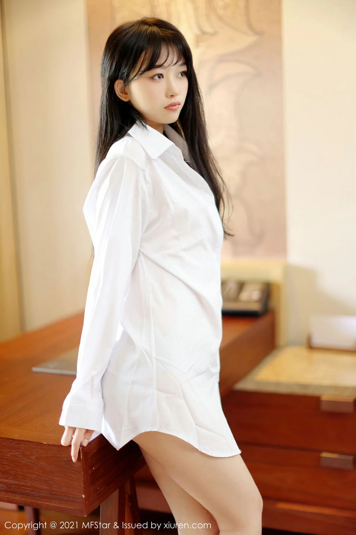 MFStar 模范学院 Vol.488 奶瓶子 白衬衫系列丽江旅拍写真 - 5