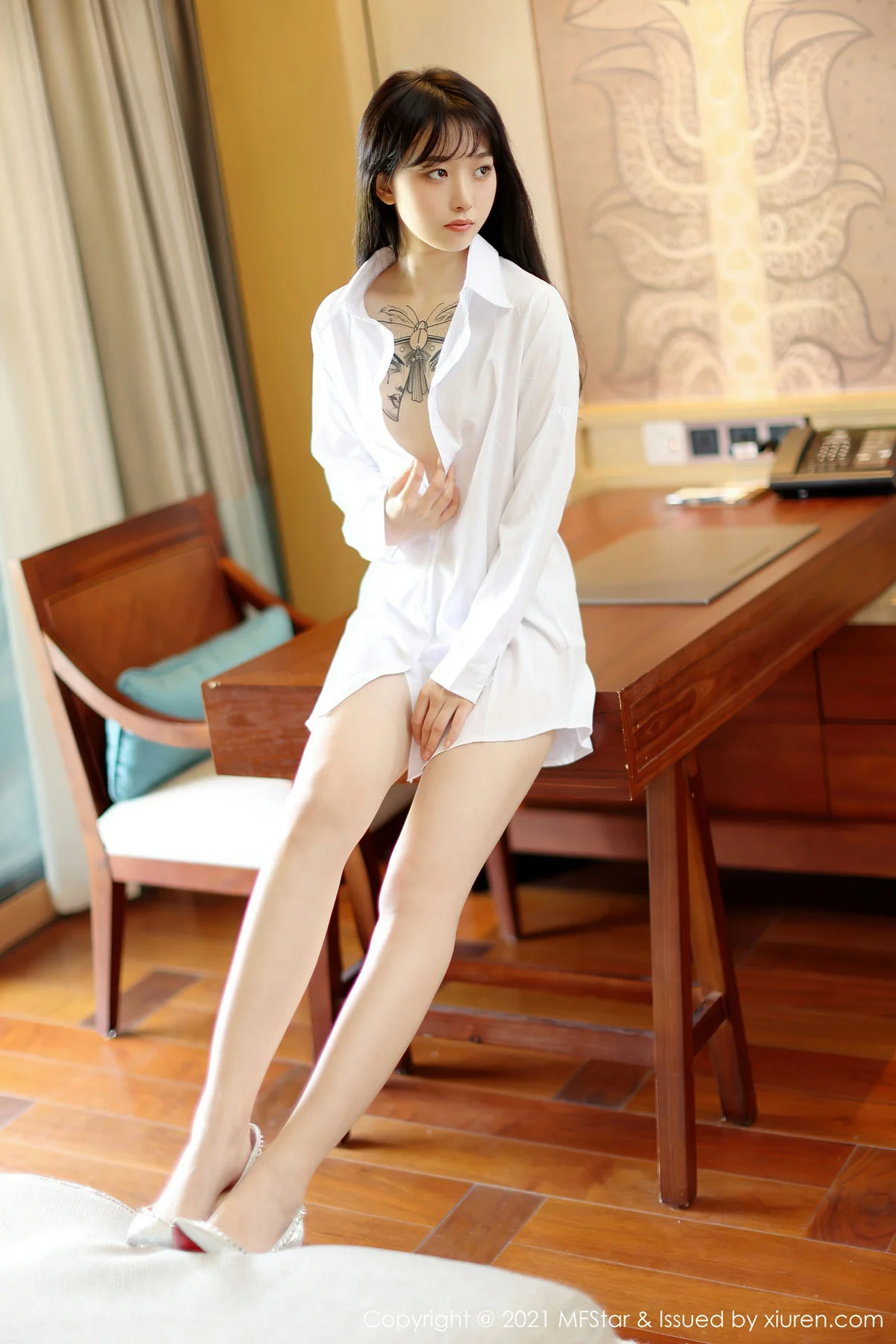 MFStar 模范学院 Vol.488 奶瓶子 白衬衫系列丽江旅拍写真 - 10