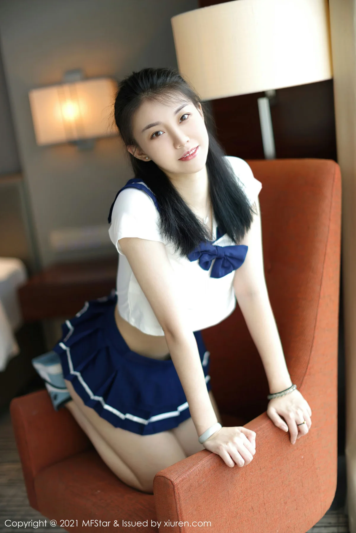 MFStar 模范学院 Vol.526 JK制服新人模特 一颗甜蛋黄a 1 - 5