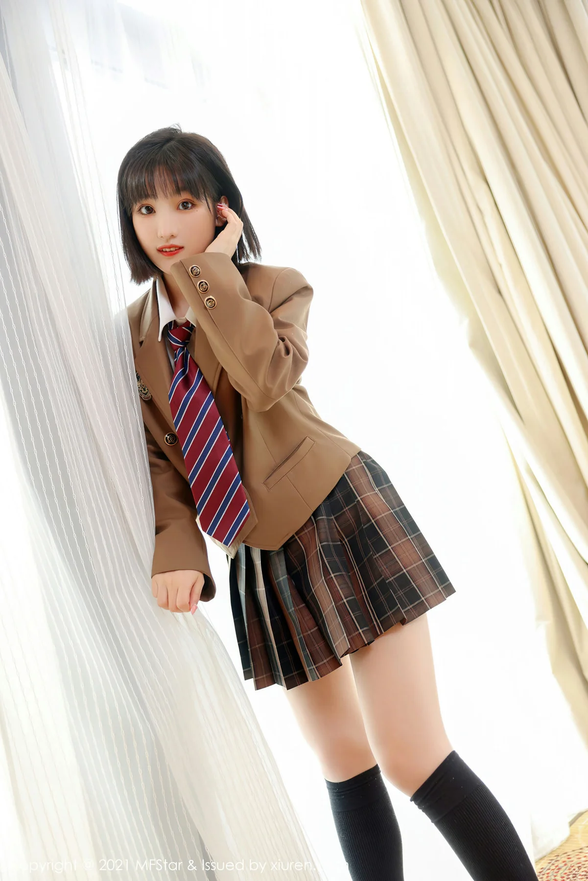 MFStar 模范学院 Vol.543 居家女友视角 甜筒晓彤 私房写真3 - 7