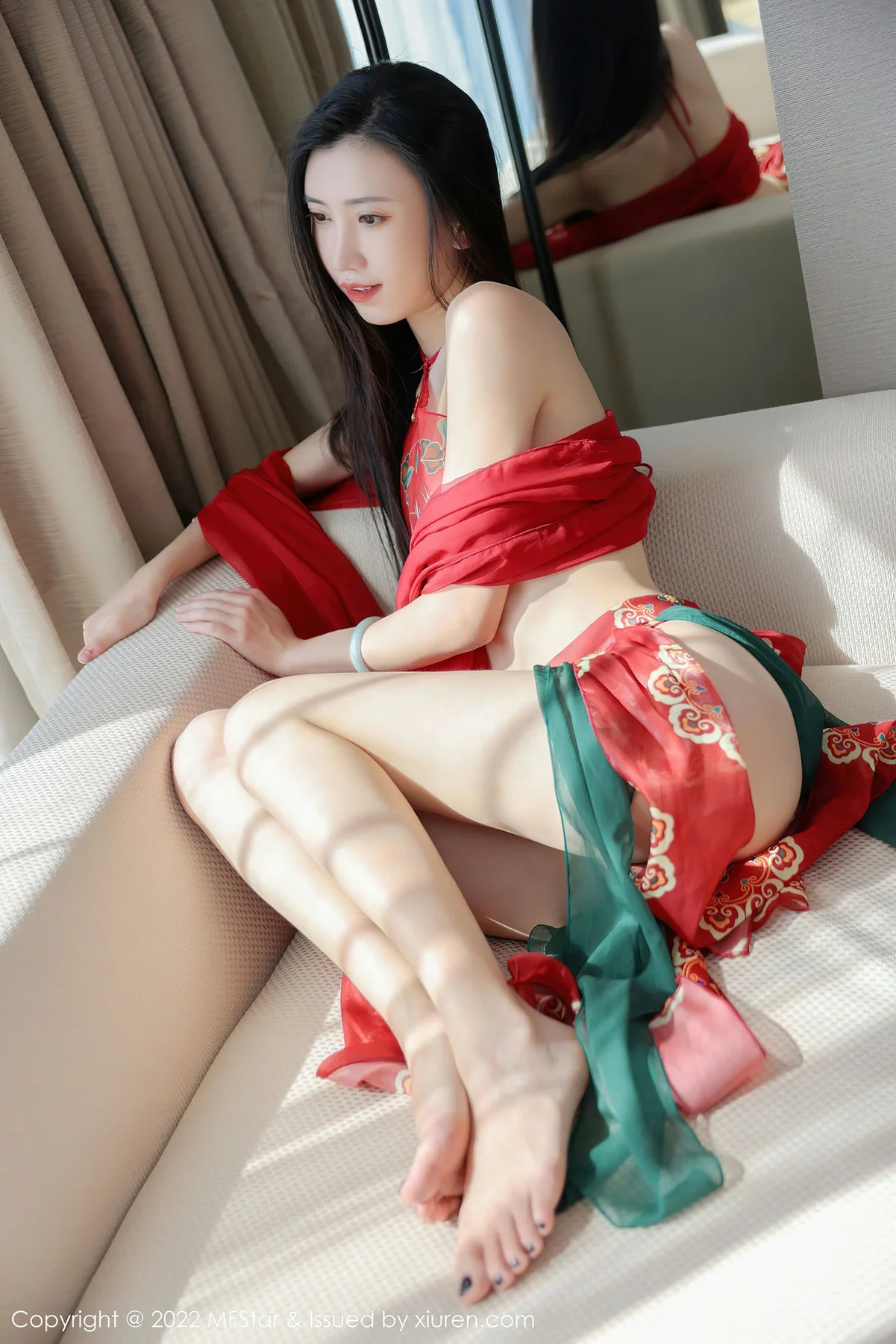 MFStar 模范学院 Vol.560 新人首套写真 吴思晚 古典服饰3 - 1