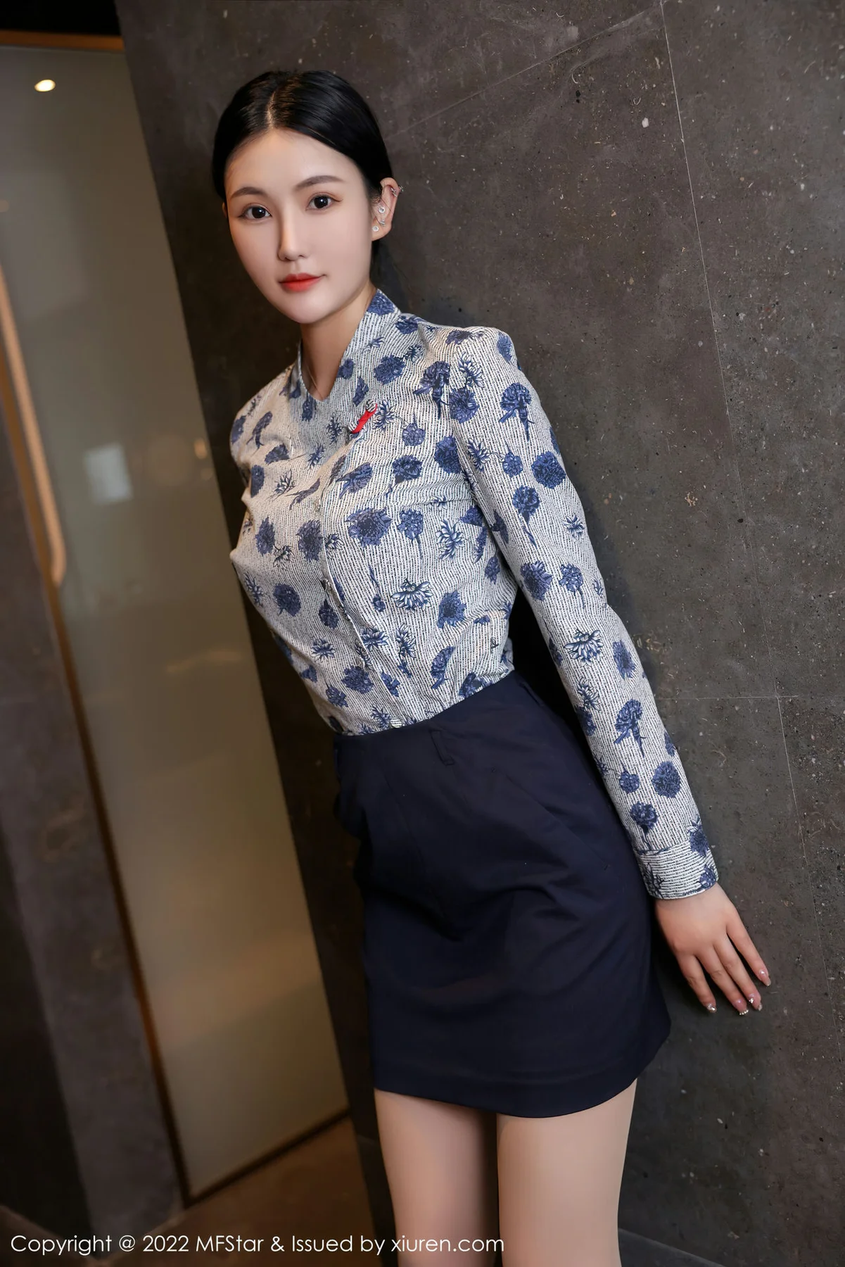 MFStar 模范学院 Vol.569 Ai西西里 空姐制服新人性感写真 - 3