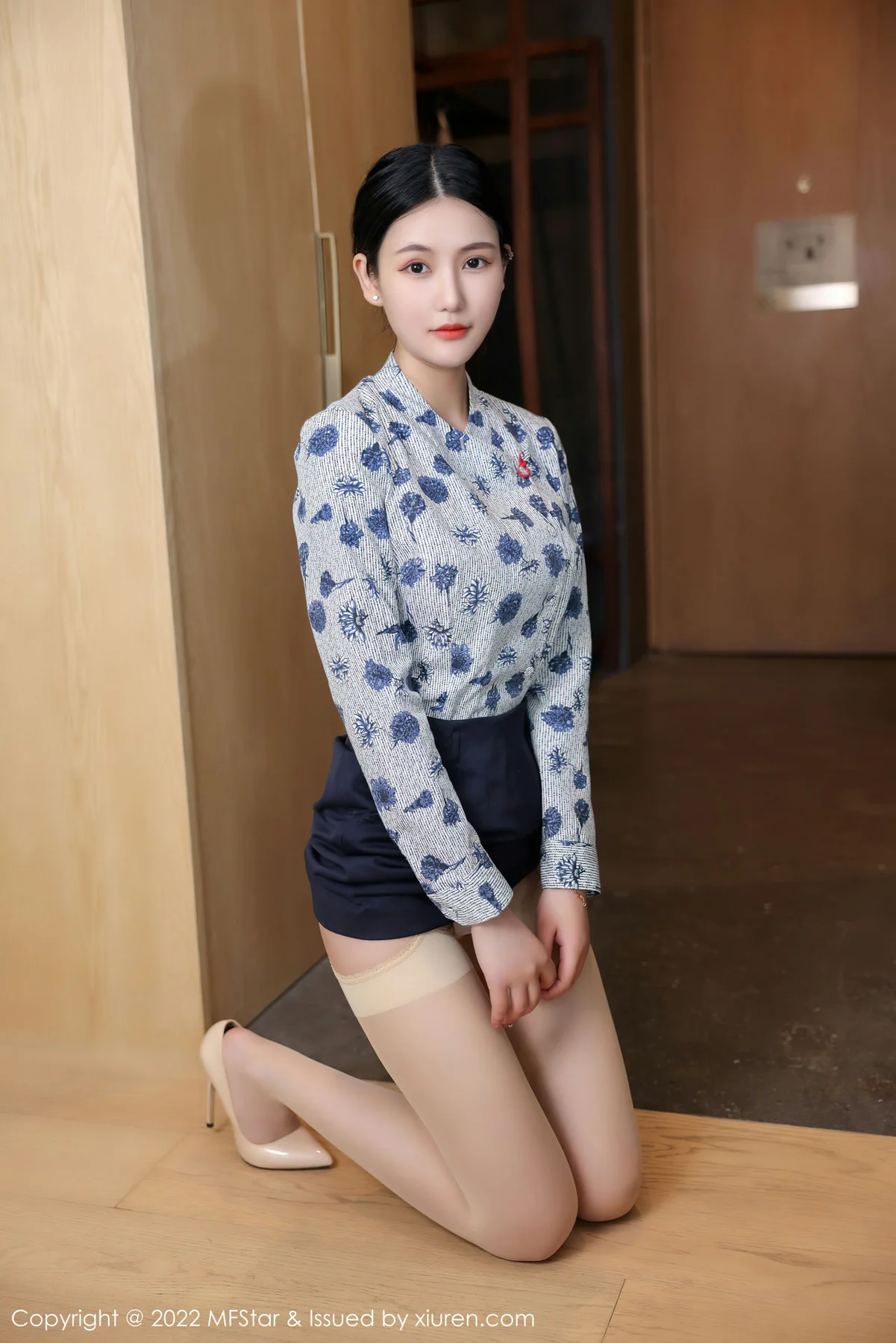 MFStar 模范学院 Vol.569 Ai西西里 空姐制服新人性感写真 - 4