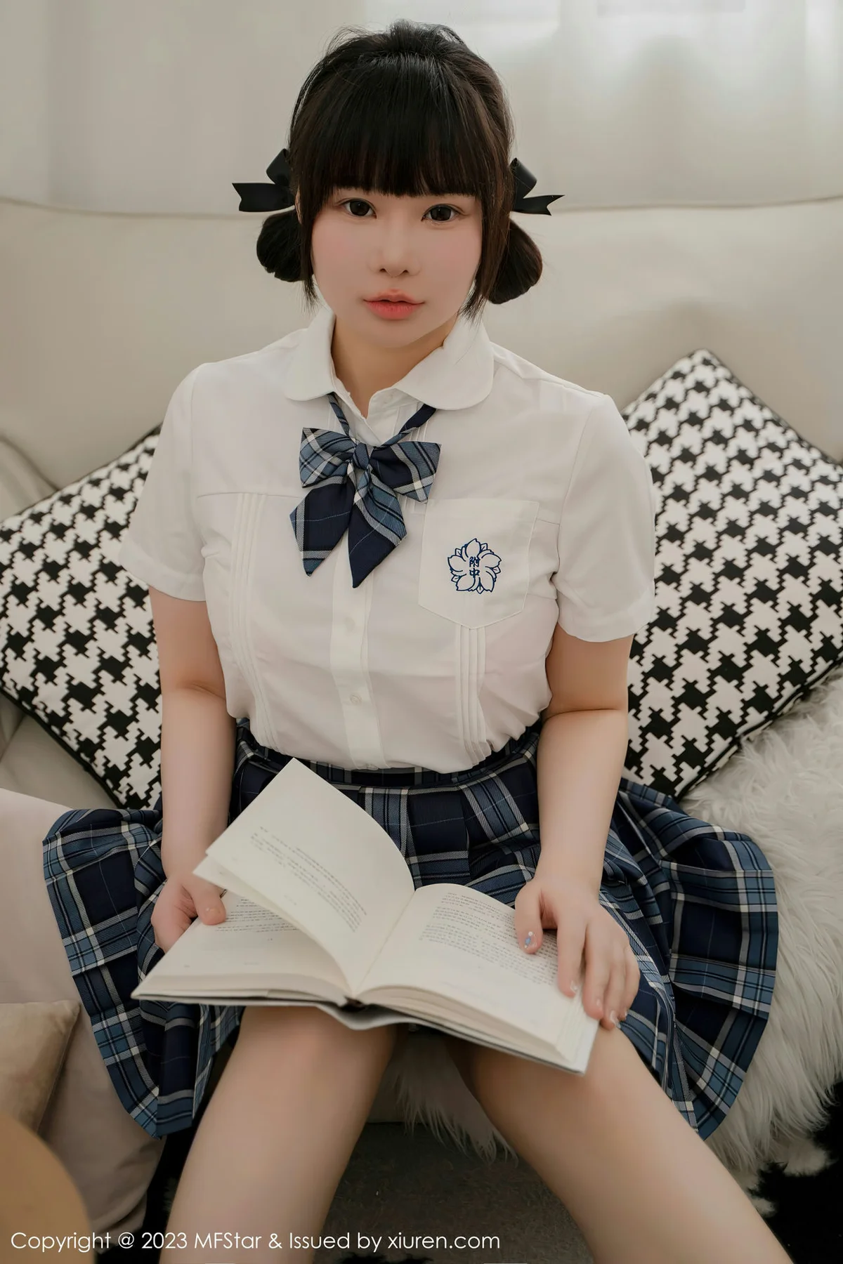 MFStar 模范学院 Vol.621 水塔塔 乳贴萝莉首套写真 - 6