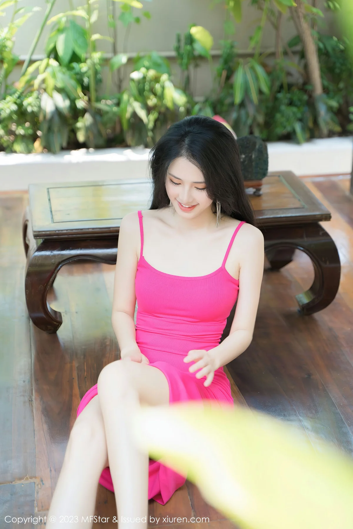 MFStar 模范学院 Vol.629 艾希儿 吊带短裙性感写真 - 2