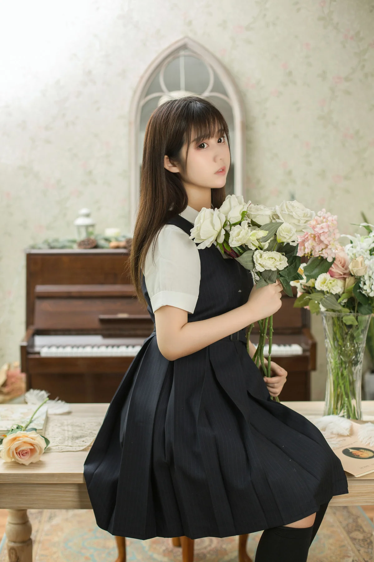 MTYH 喵糖映画 Vol.004 jk制服 镜酱 清纯学妹 - 6