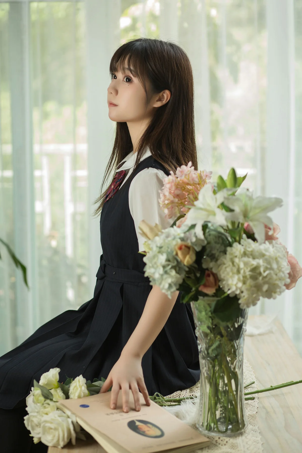 MTYH 喵糖映画 Vol.004 jk制服 镜酱 清纯学妹 - 9