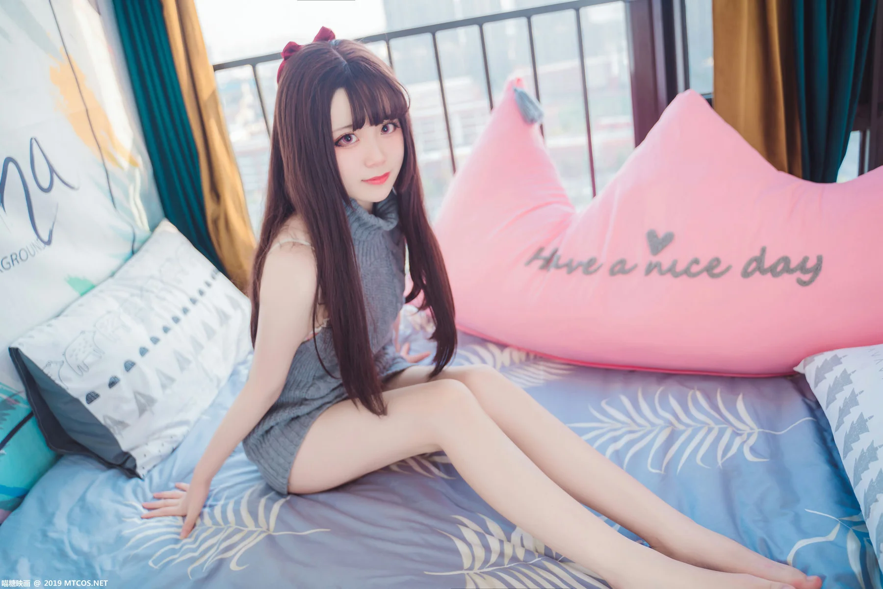 MTYH 喵糖映画 Vol.030  露背毛衣 - 6