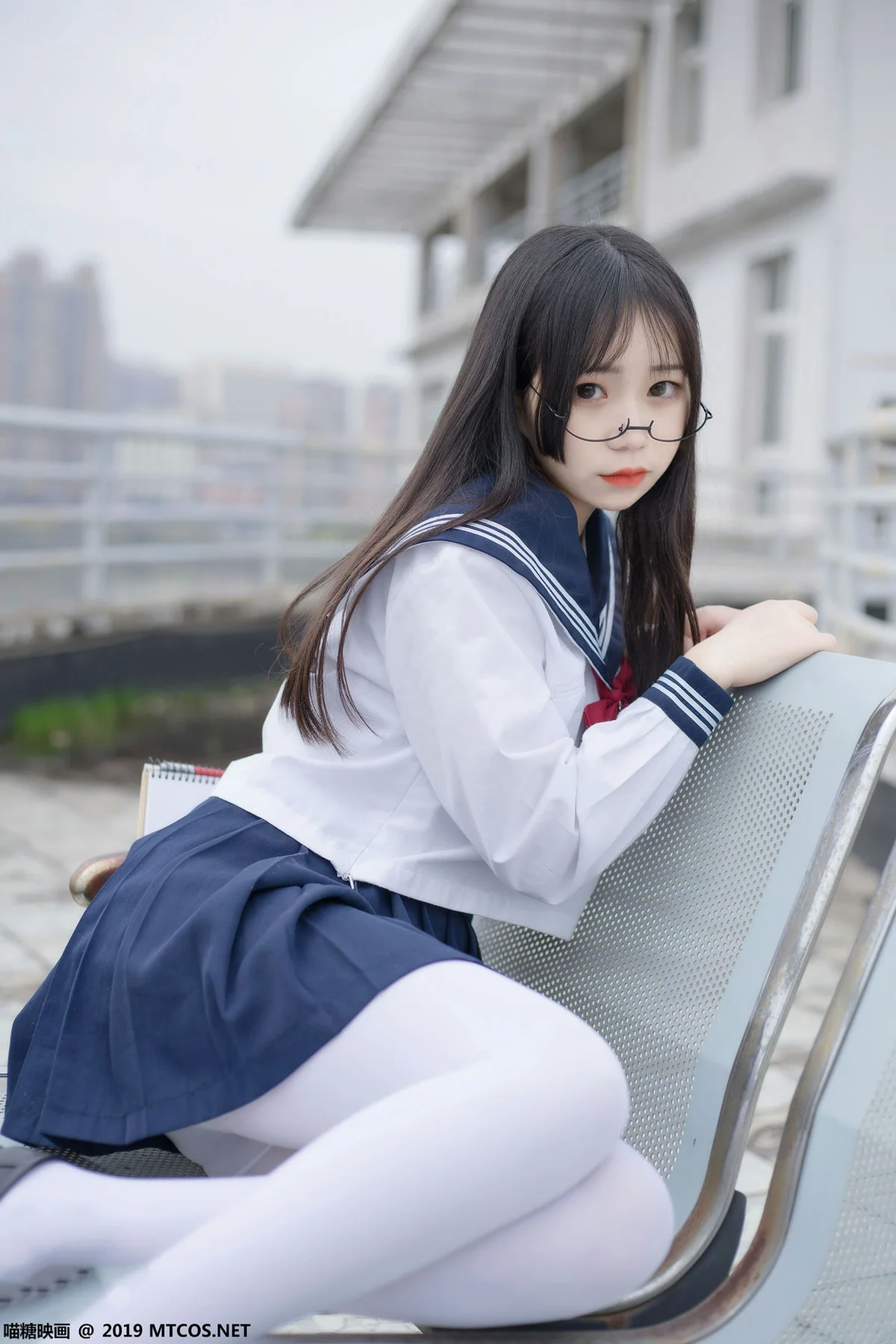 MTYH 喵糖映画 Vol.067  喵喵的白丝水手服 - 8