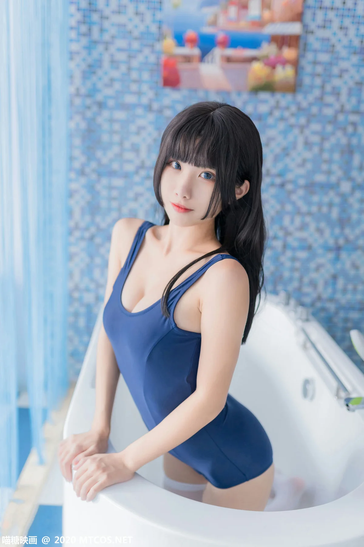 MTYH 喵糖映画 Vol.075  黑袜死库水 - 1