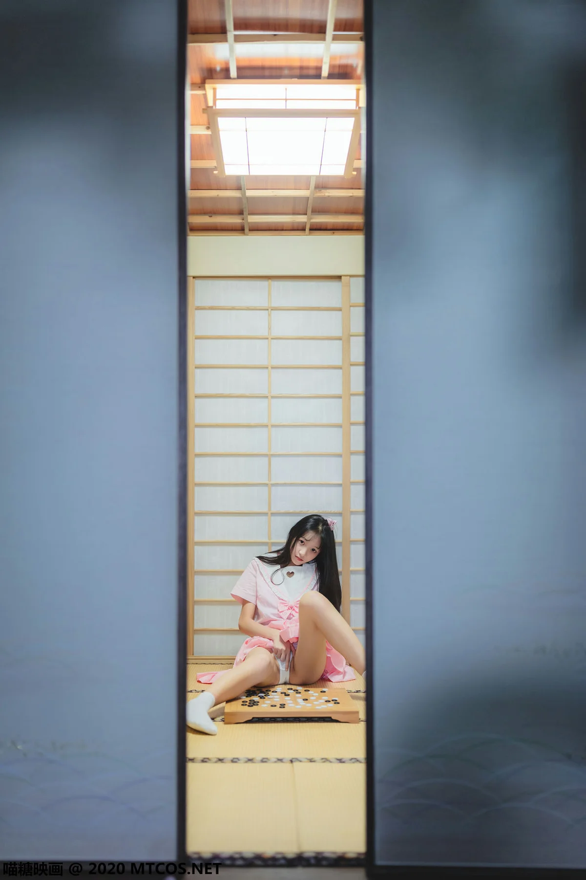 MTYH 喵糖映画 Vol.087  日系粉色jk - 1