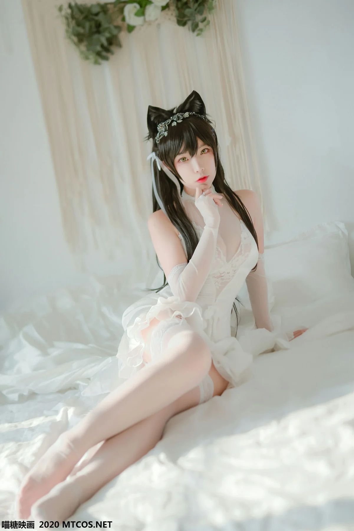 MTYH 喵糖映画 Vol.100  婚纱爱宕 - 10