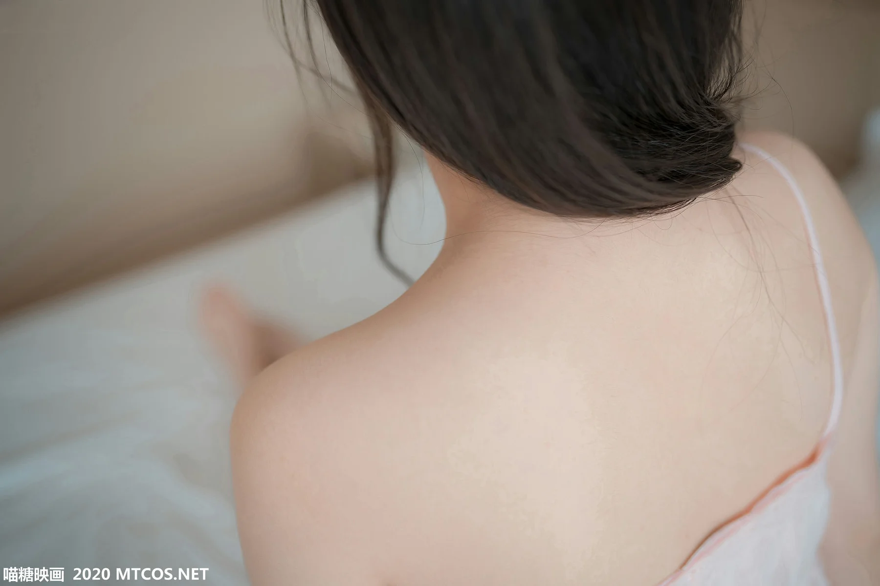 MTYH 喵糖映画 Vol.104  粉色吊带睡衣 - 6