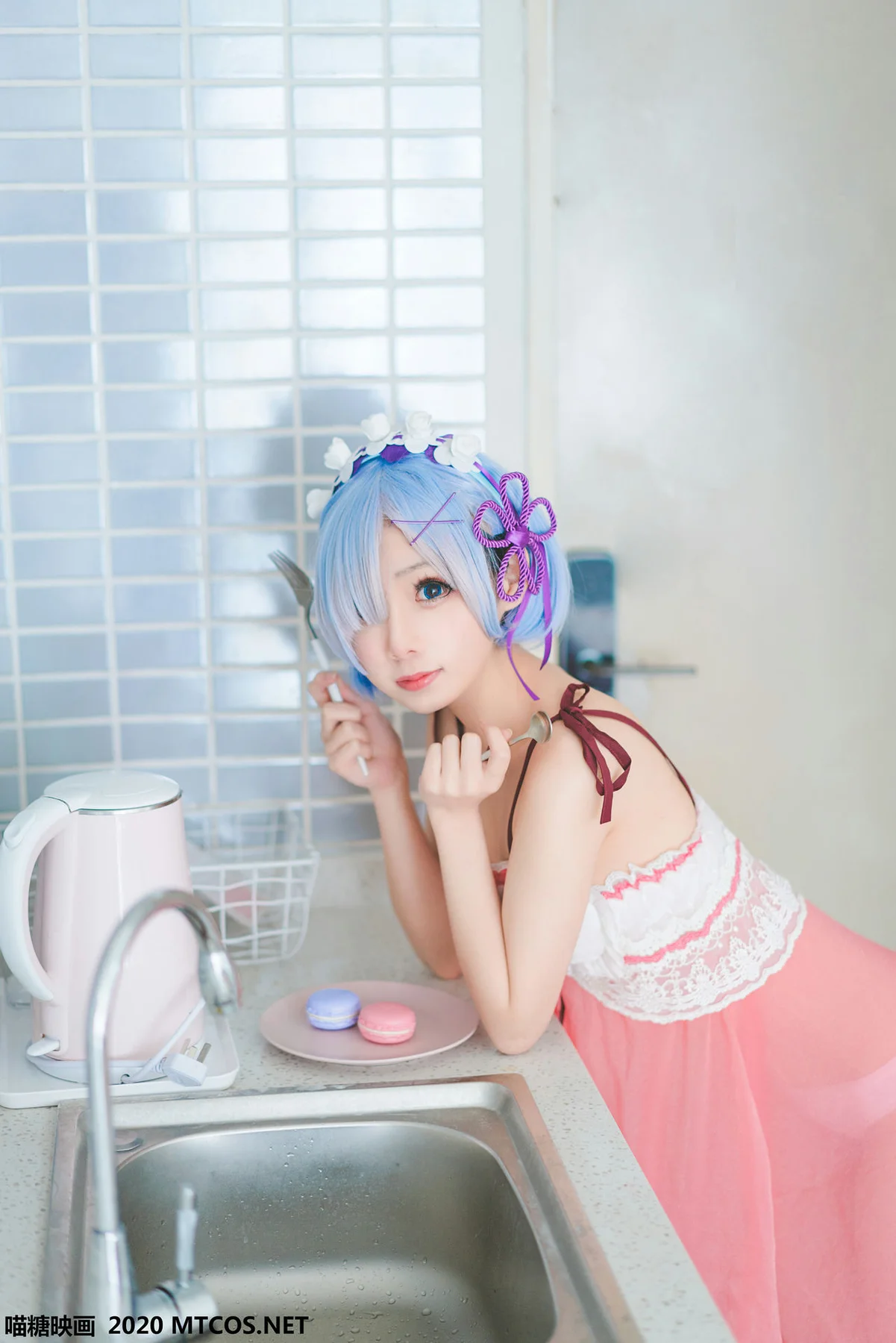 MTYH 喵糖映画 Vol.112  雷姆睡衣 - 8