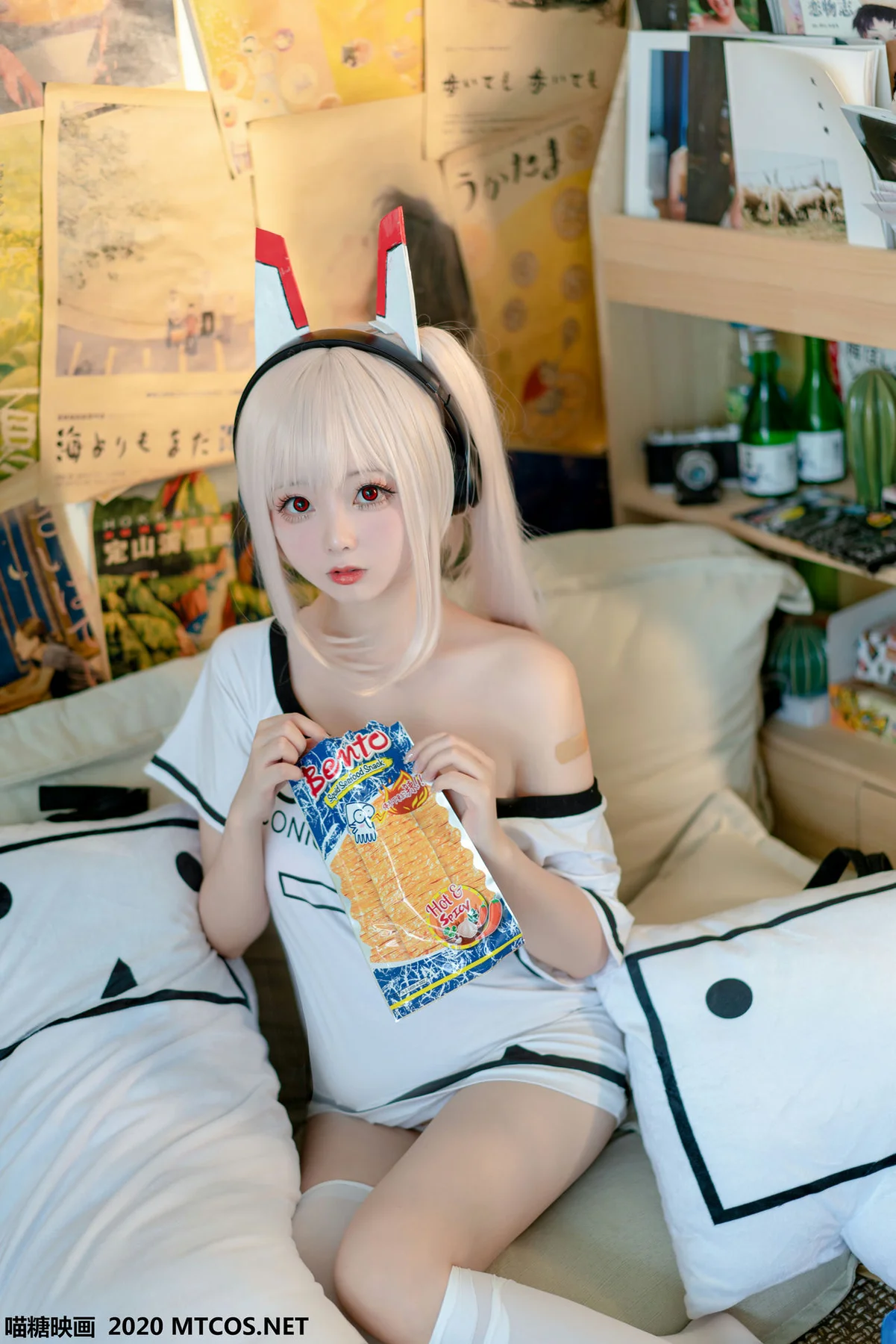 MTYH 喵糖映画 Vol.113  白丝宅T - 6
