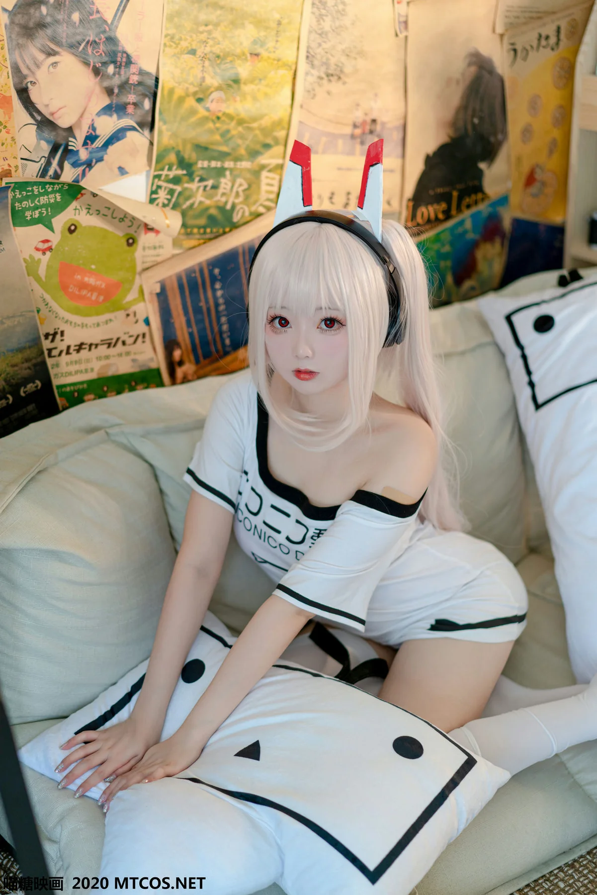 MTYH 喵糖映画 Vol.113  白丝宅T - 8