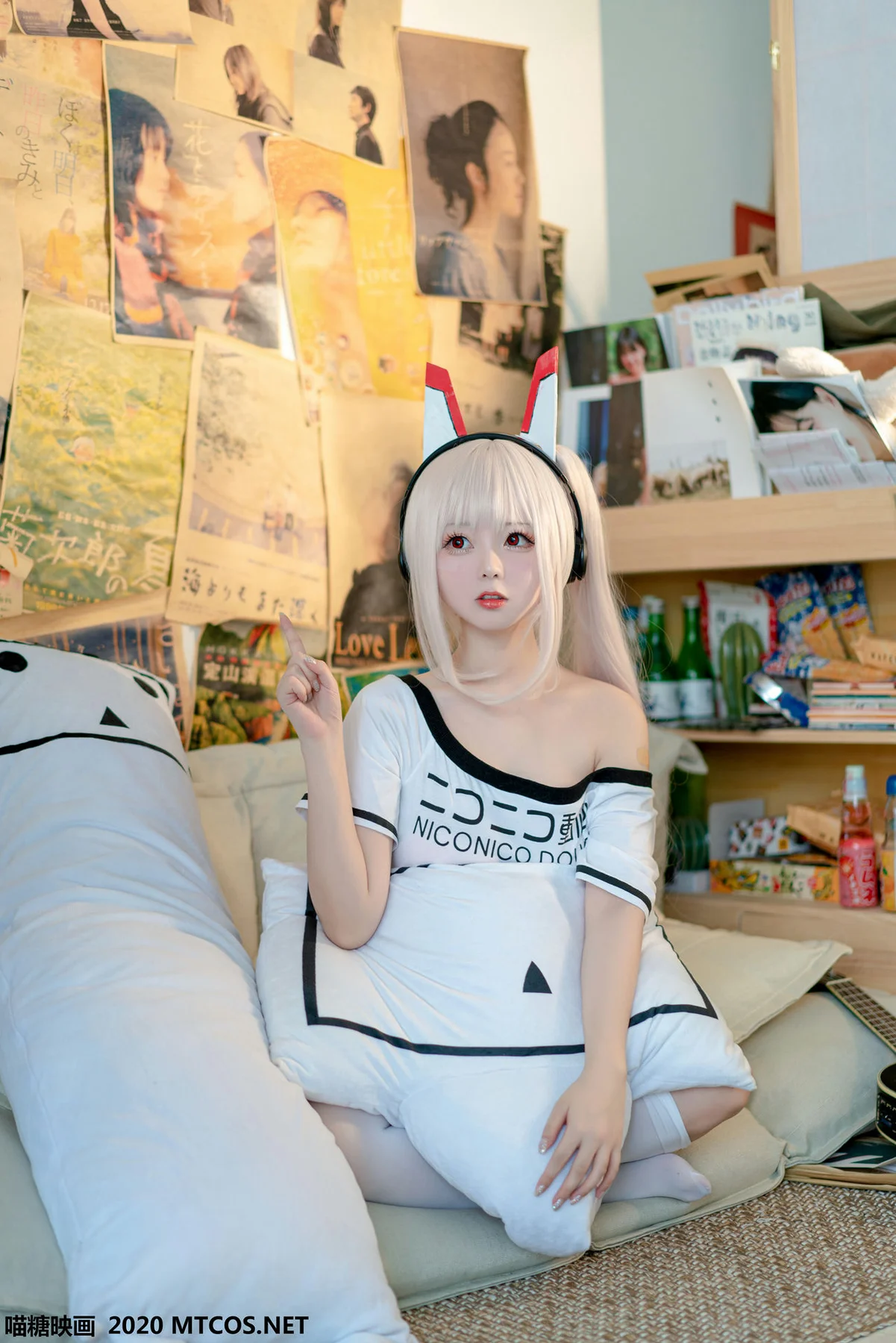 MTYH 喵糖映画 Vol.113  白丝宅T - 7