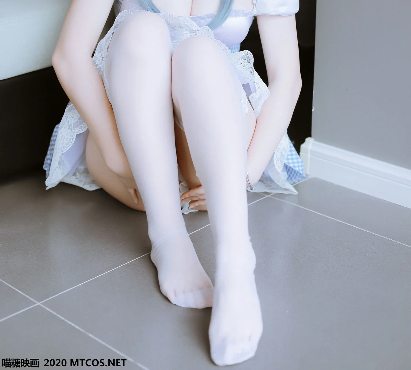 MTYH 喵糖映画 Vol.122  蓝色女仆 - 5