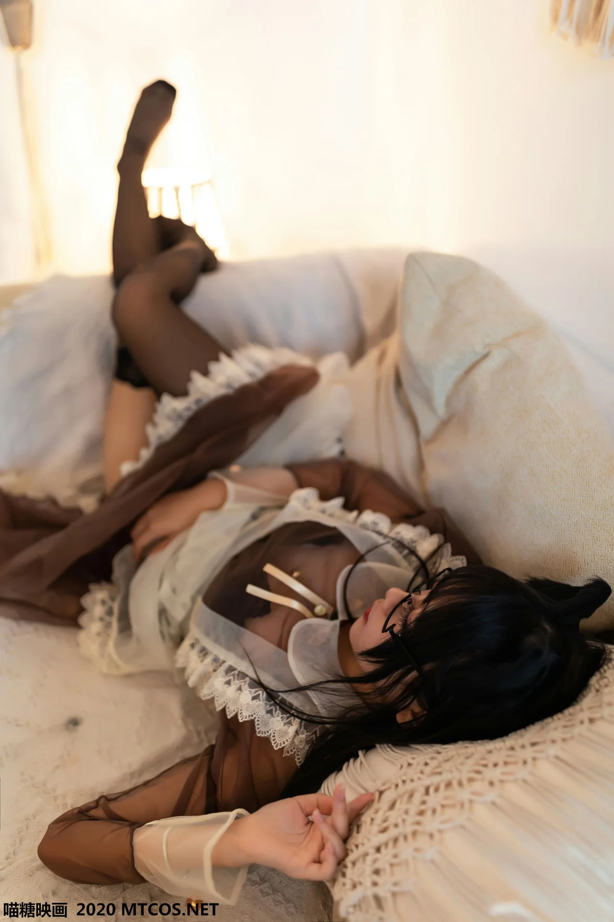 MTYH 喵糖映画 Vol.125  棕色透明女仆 - 9