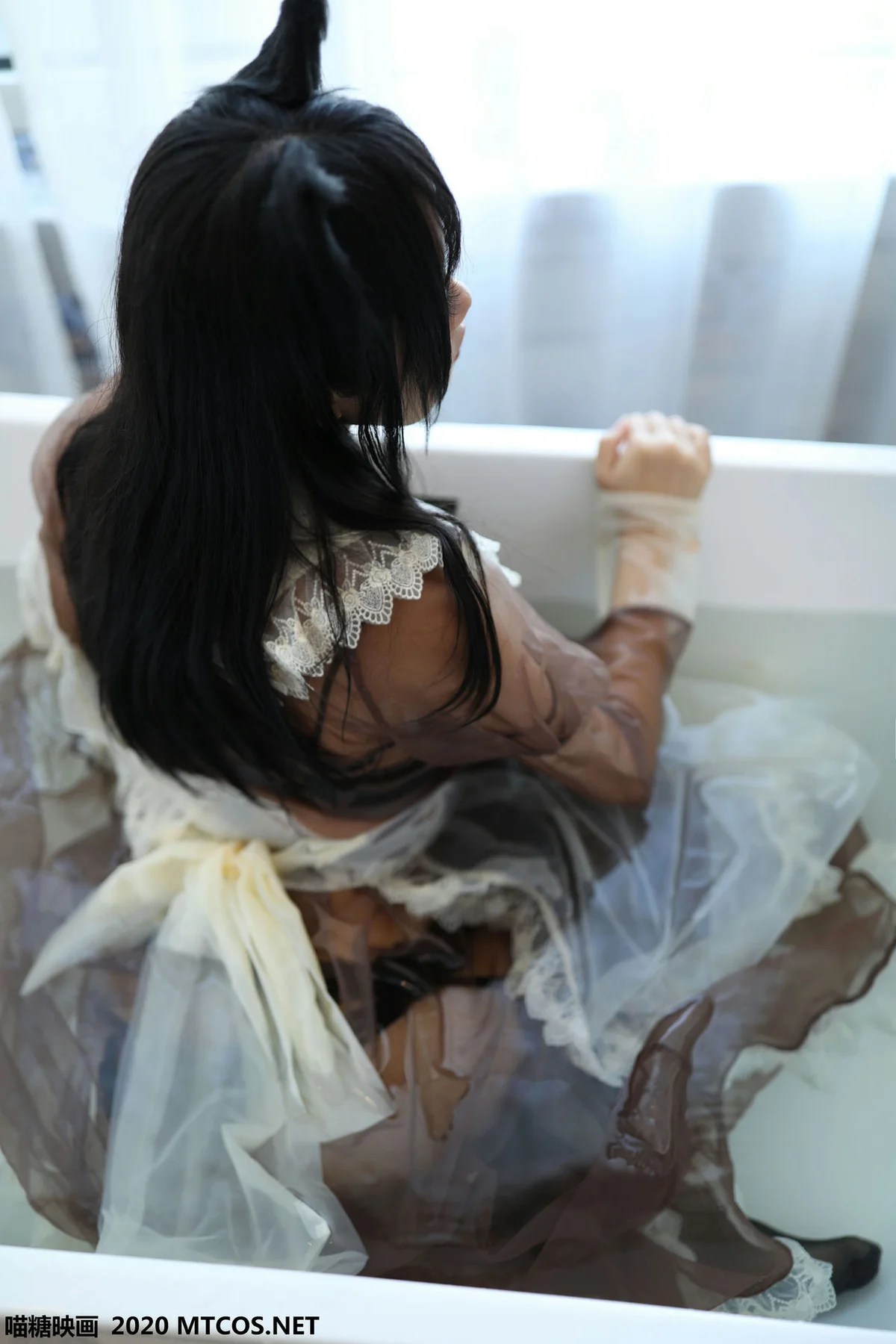 MTYH 喵糖映画 Vol.125  棕色透明女仆 - 6