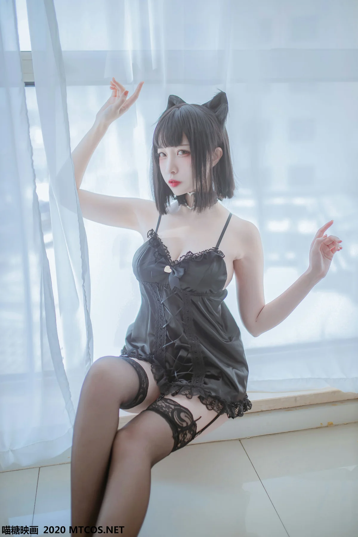 MTYH 喵糖映画 Vol.128  私房双人猫耳 - 1