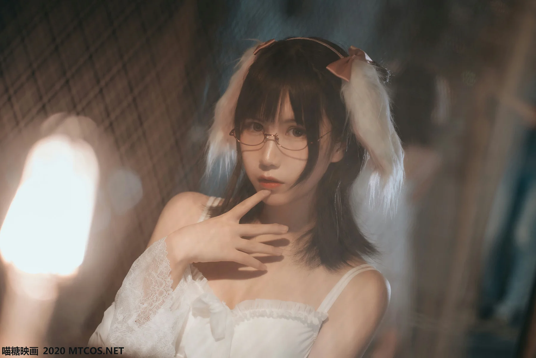 MTYH 喵糖映画 Vol.139  白色私房睡裙 - 3