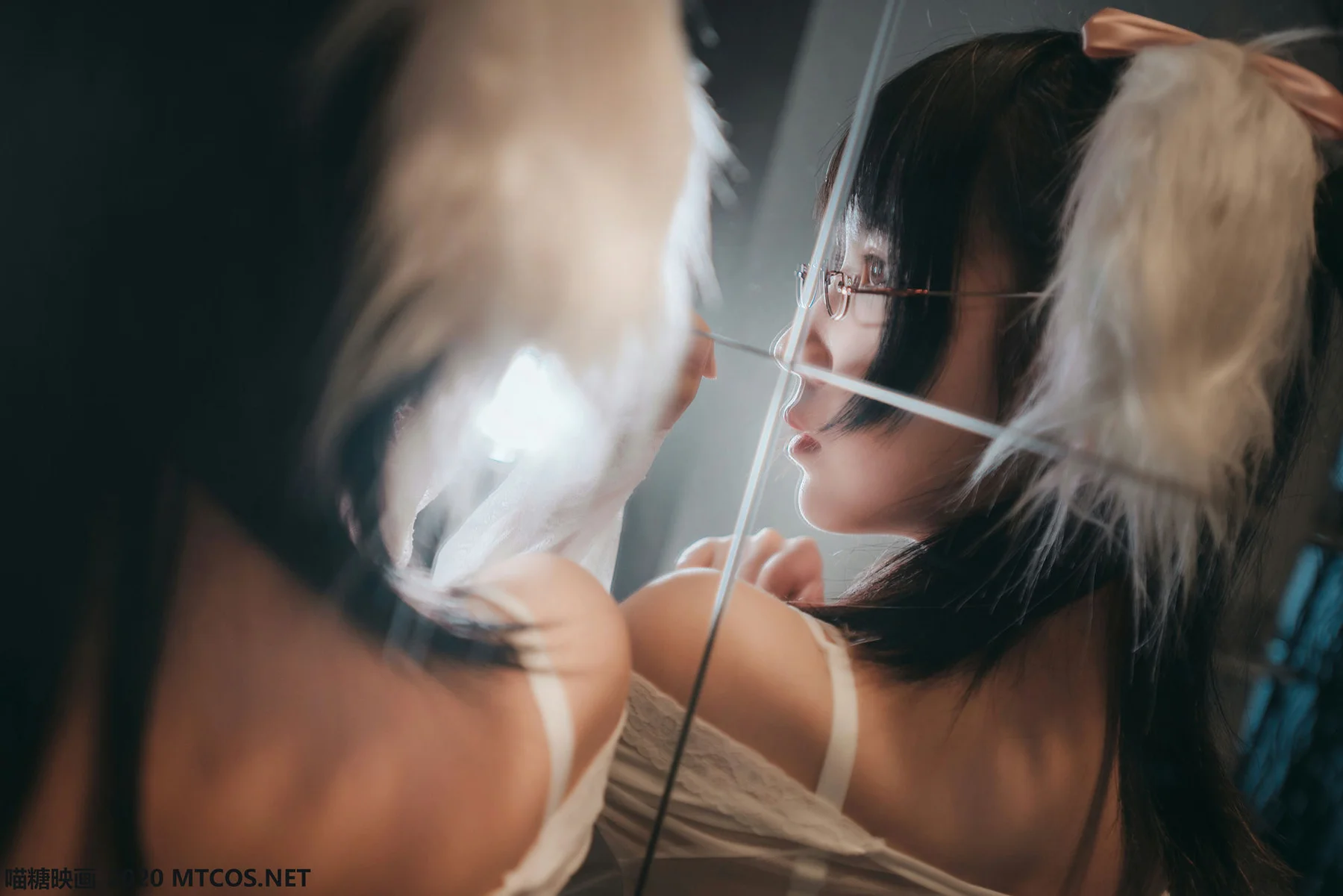 MTYH 喵糖映画 Vol.139  白色私房睡裙 - 8