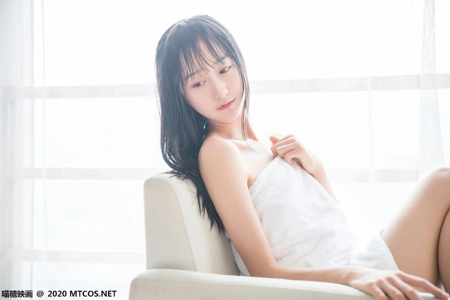 MTYH 喵糖映画 Vol.174  纯白浴巾 - 6