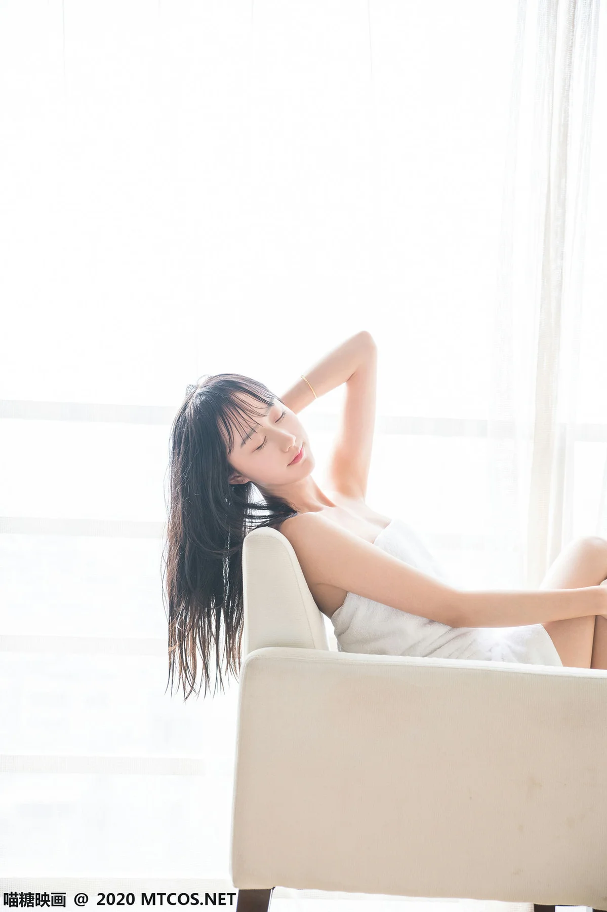 MTYH 喵糖映画 Vol.174  纯白浴巾 - 10