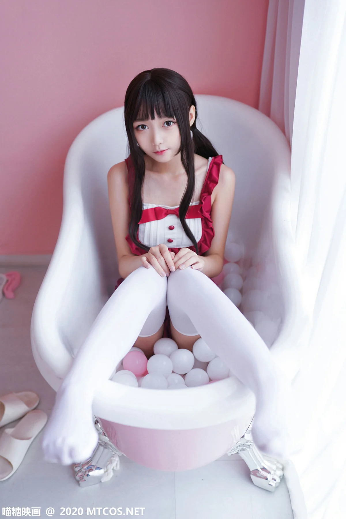 MTYH 喵糖映画 Vol.179  粉色浴缸泡泡 - 4