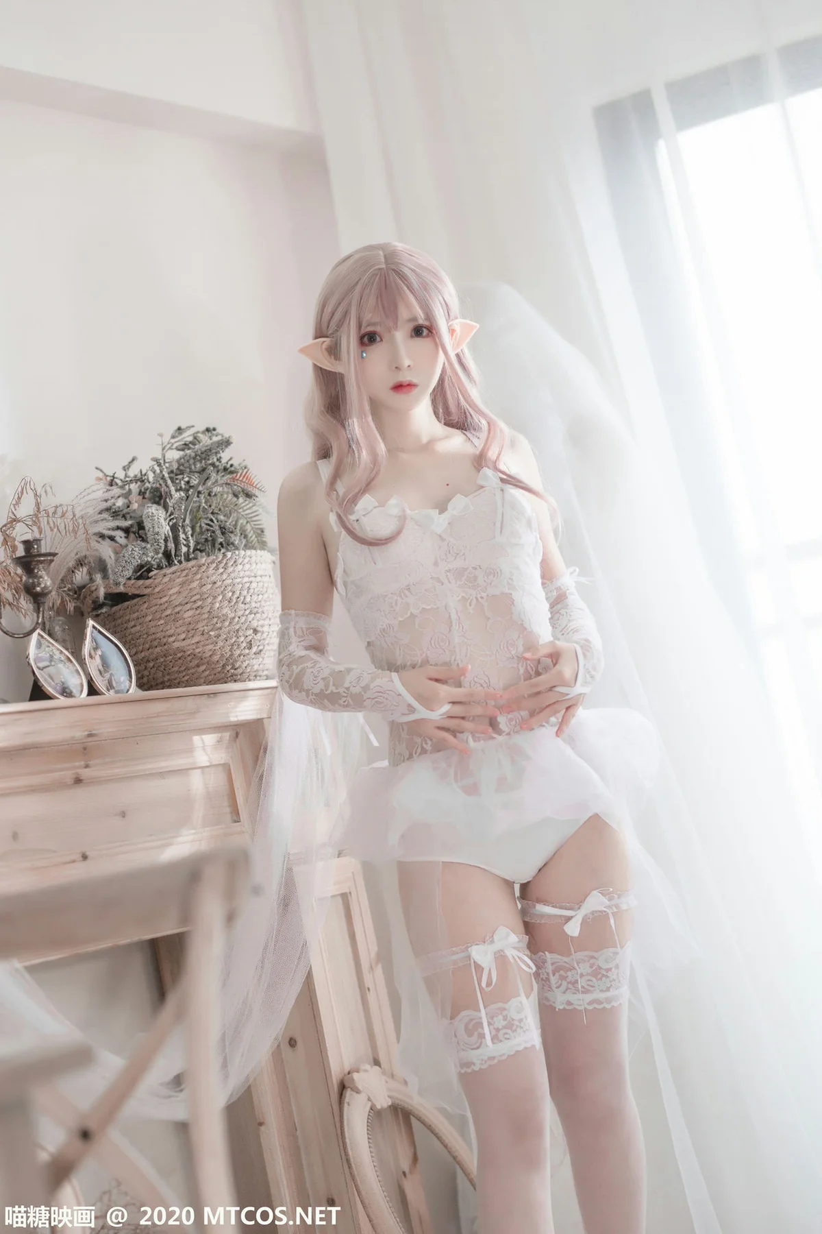 MTYH 喵糖映画 Vol.181  纯白精灵 - 1