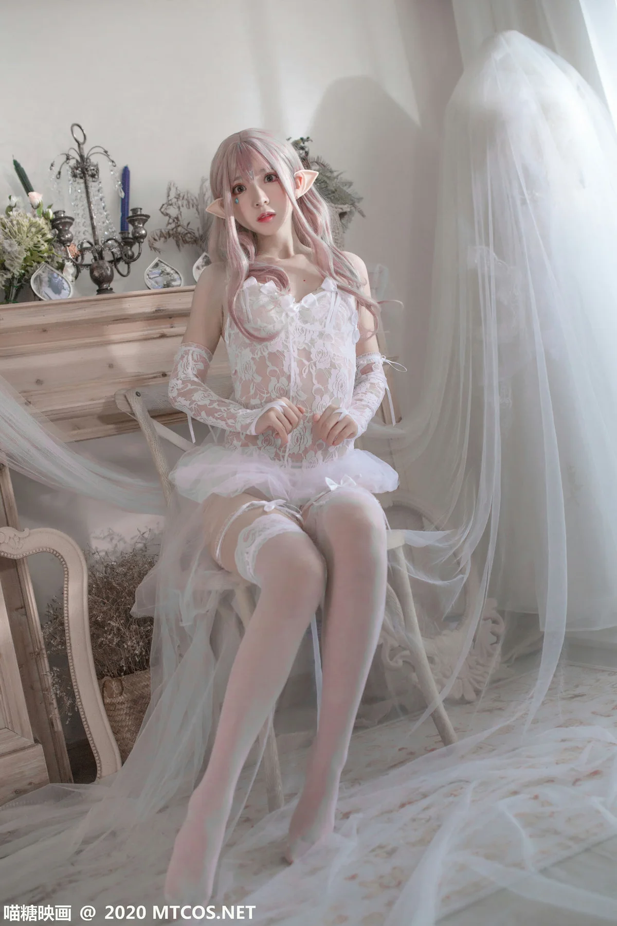 MTYH 喵糖映画 Vol.181  纯白精灵 - 9