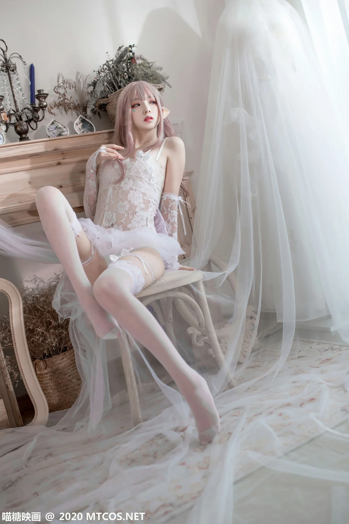 MTYH 喵糖映画 Vol.181  纯白精灵 - 10