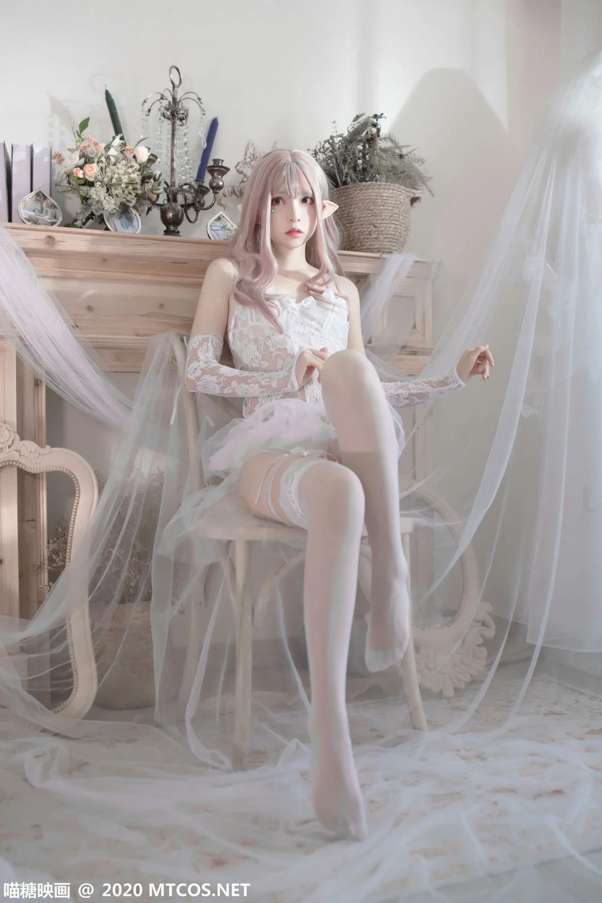 MTYH 喵糖映画 Vol.181  纯白精灵 - 4